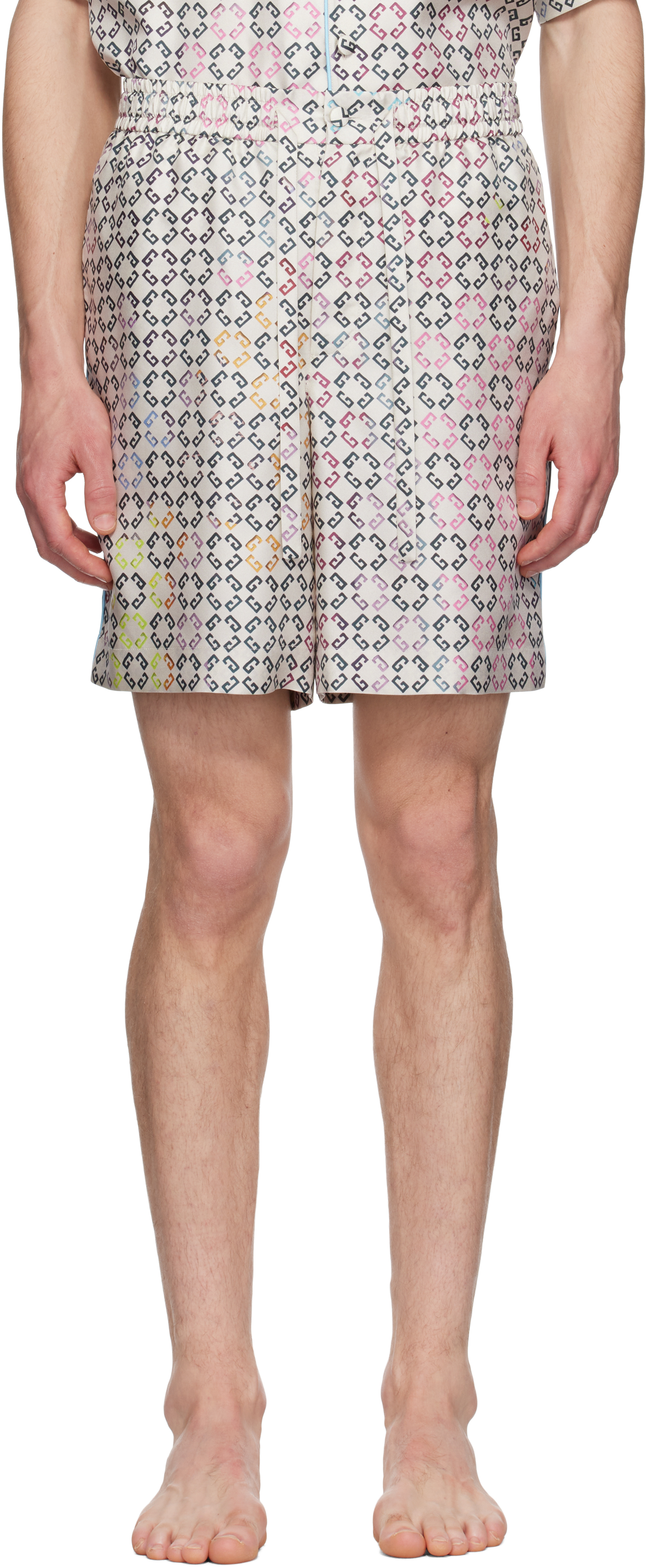 Multicolor Monogram 72 Drawstring Pyjama Shorts