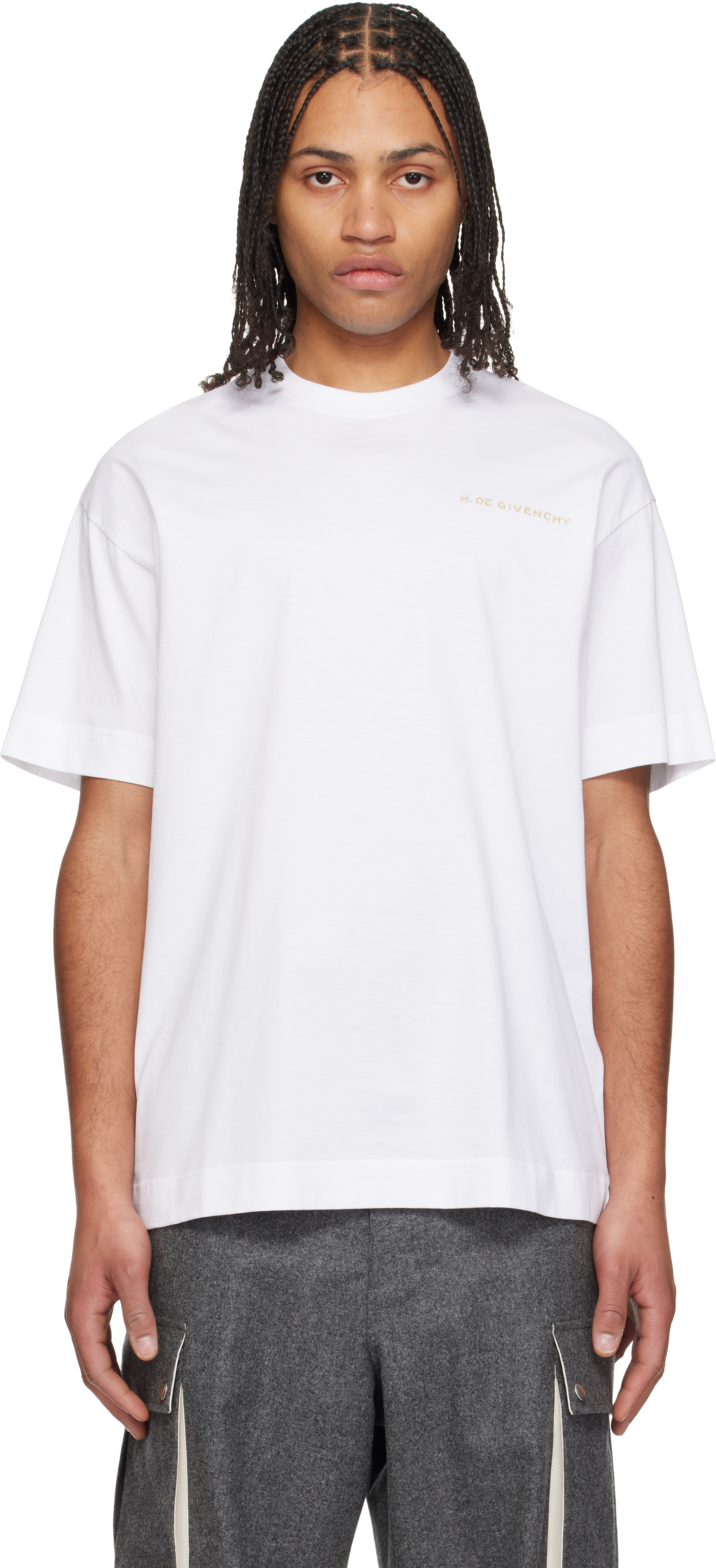 【関税込み】Givenchy ホワイト レギュラーフィット Tシャツ Givenchyのホワイト レギュラーフィット Tシャツがセール中