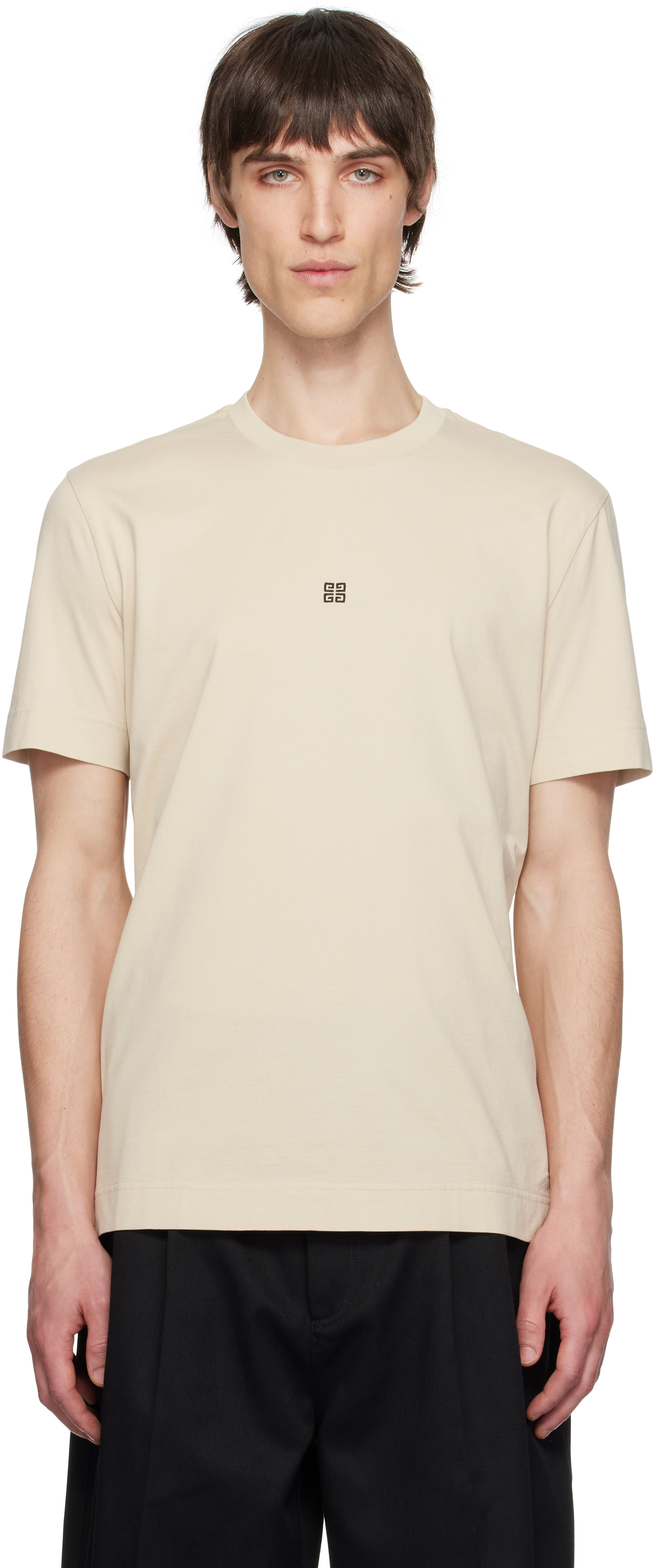 Givenchy Black 4G Embroidered Oversized T-Shirt Givenchy