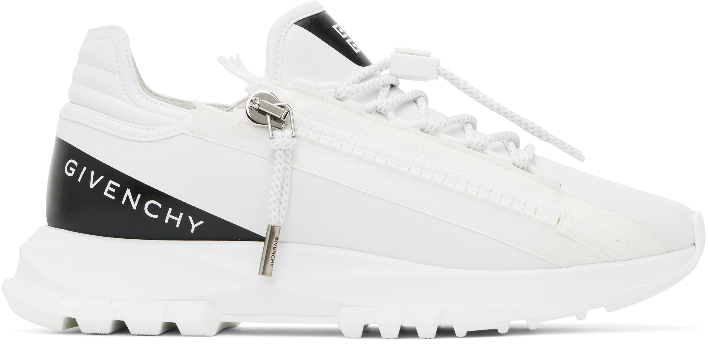 【関税込み】Givenchy ホワイト Spectre スニーカー Givenchy: ホワイト Spectre スニーカー | SSENSE 日本