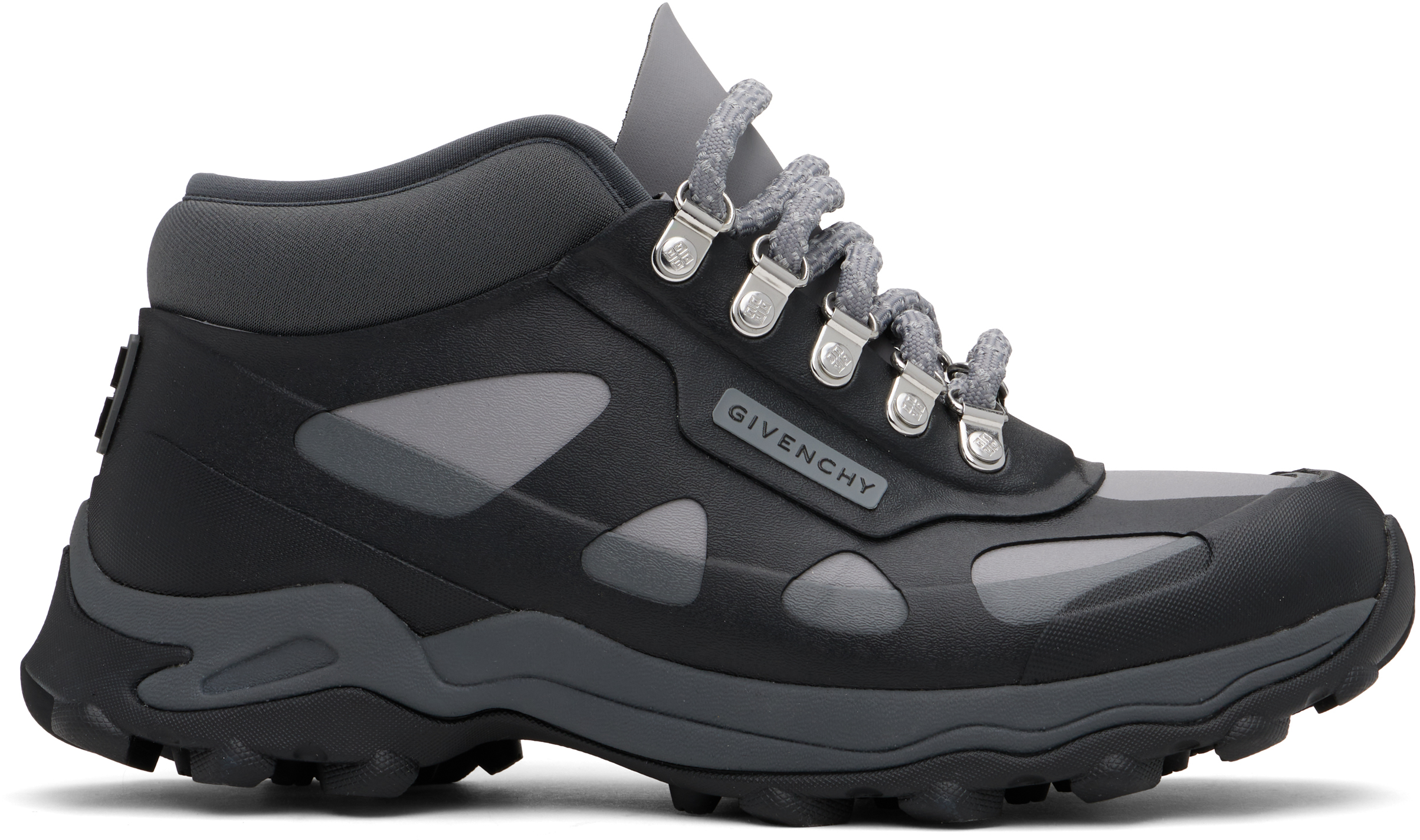 Black & Gray Bogs Edition Hiking Boots