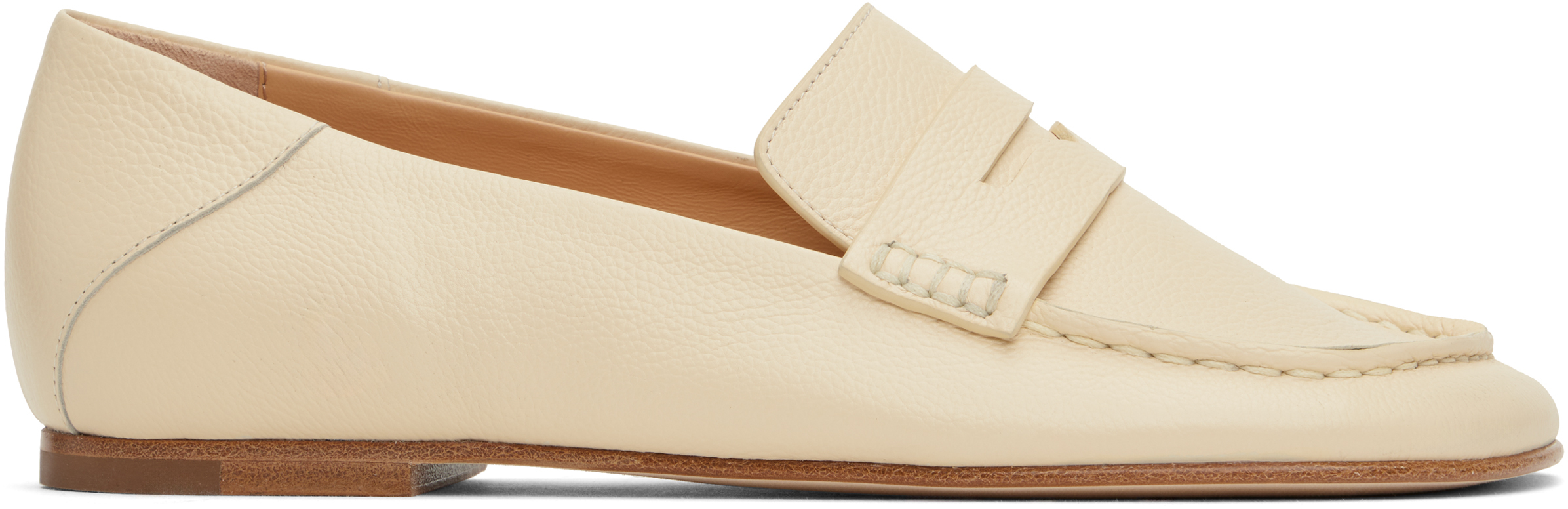 Beige Drew Loafers