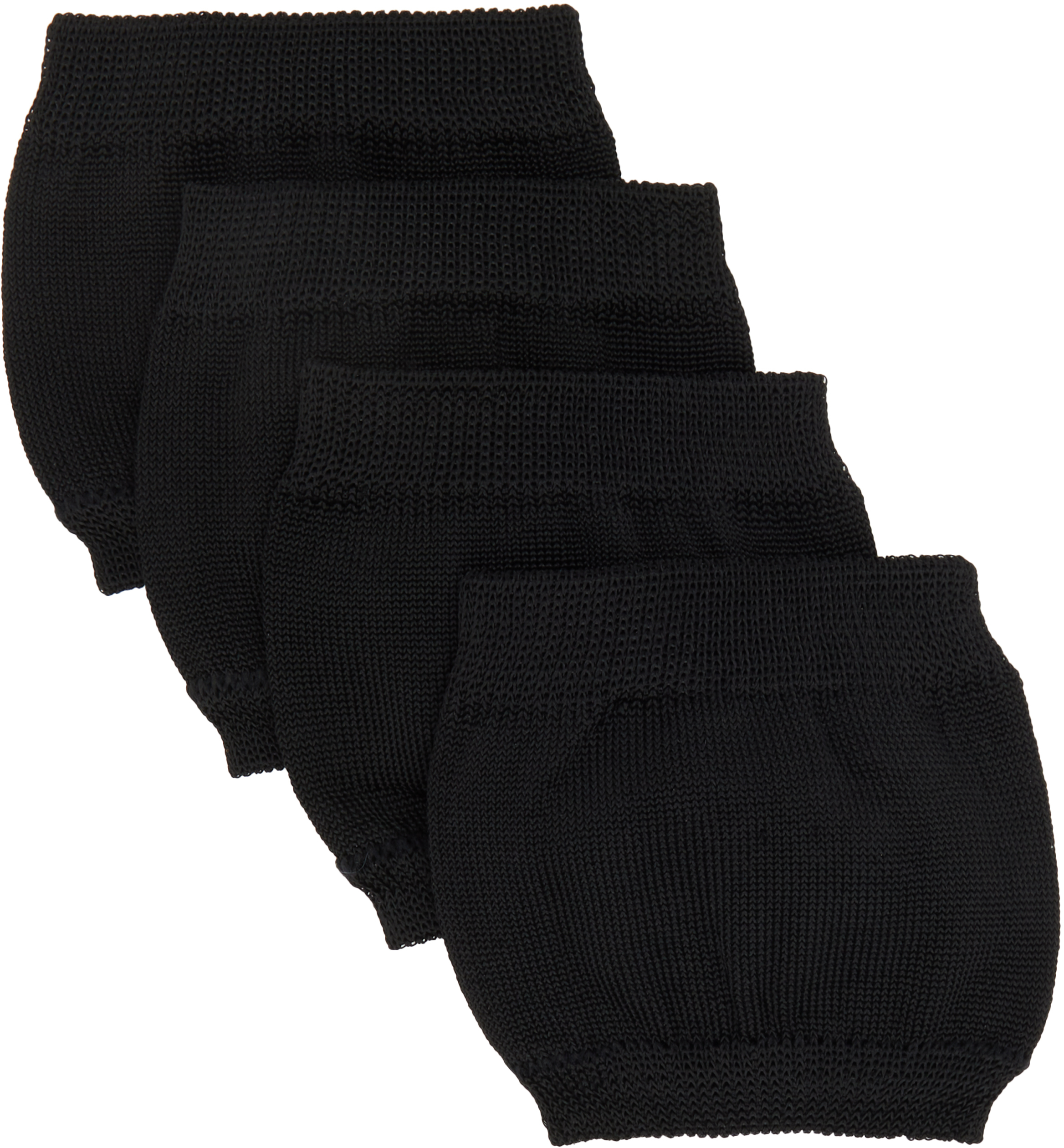 Swedish Stockings Ssense Exclusive Two-pack Black Little Sandal Liner Socks