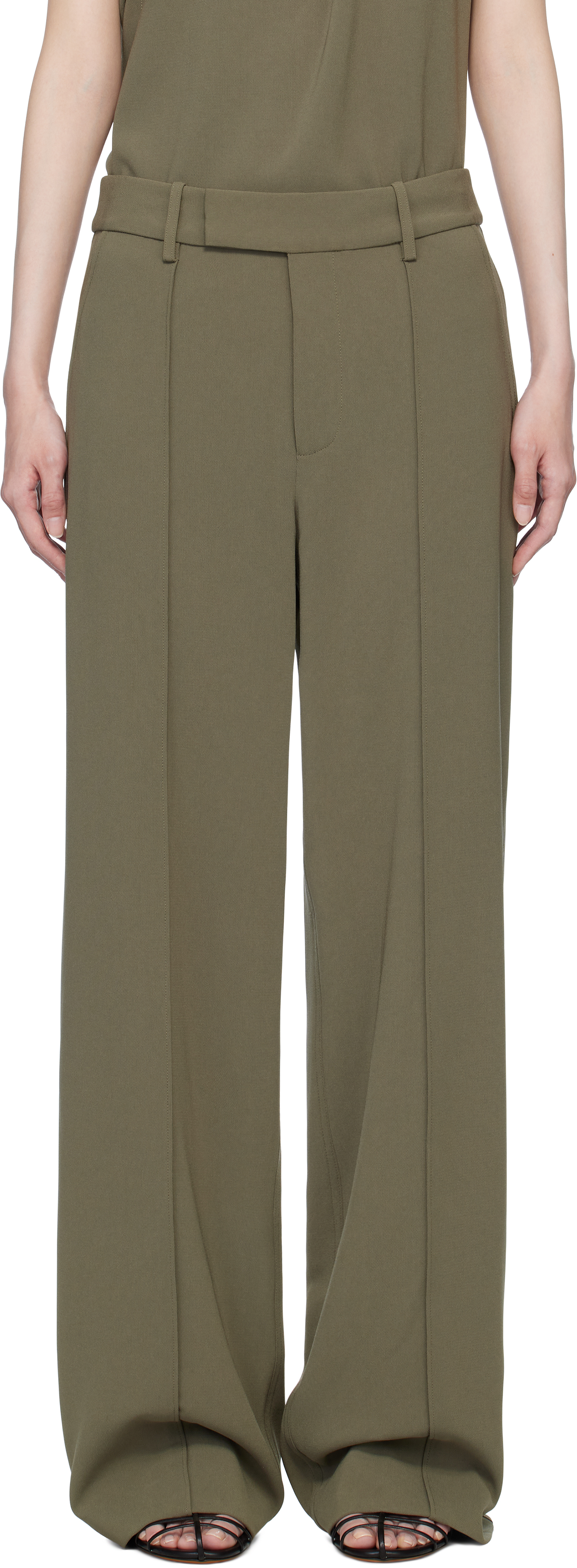 Khaki Weyes Trousers