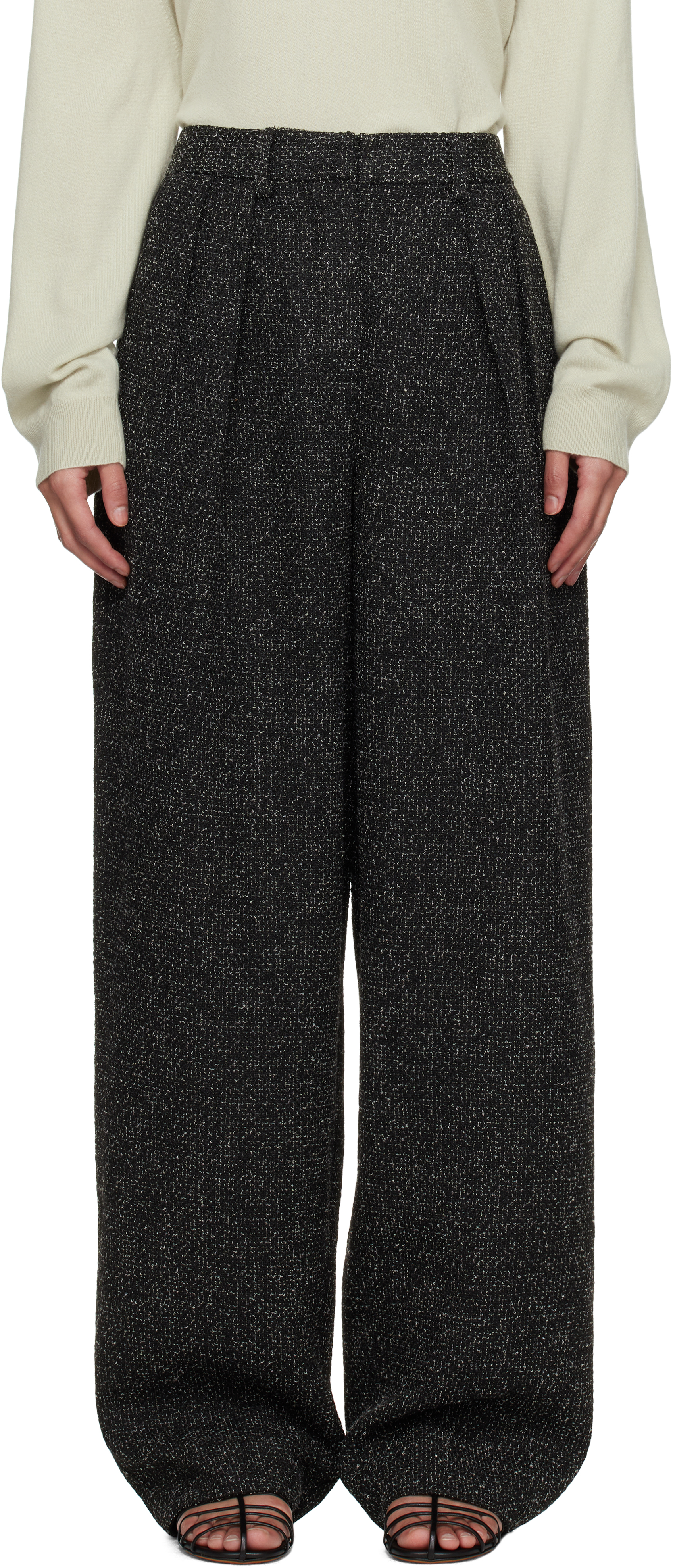 Black Proenza Schouler White Label Eleanor Trousers