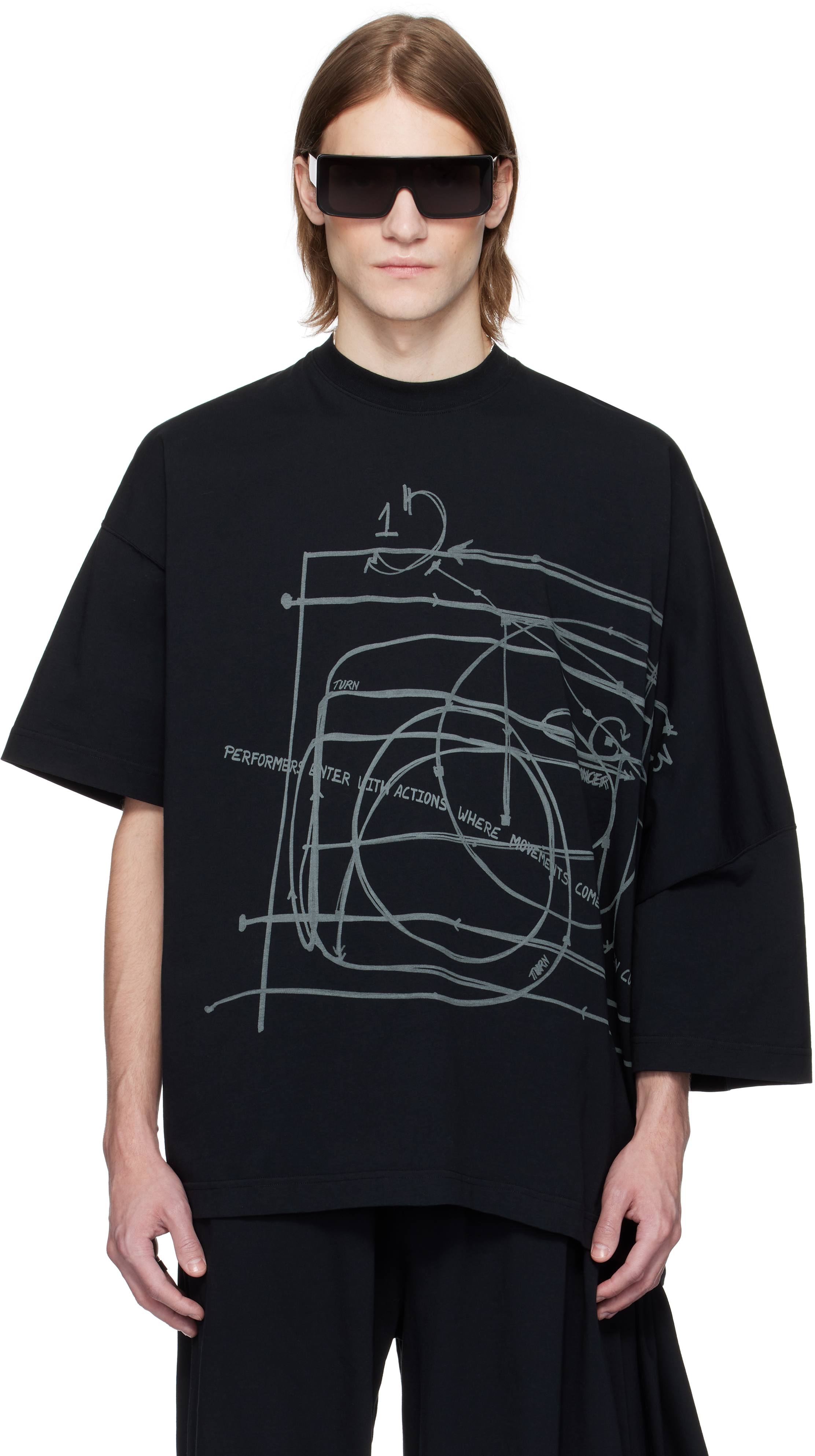 【関税込み】ALAINPAUL ブラック Extended Tシャツ ALAINPAULのブラック Extended Tシャツがセール中