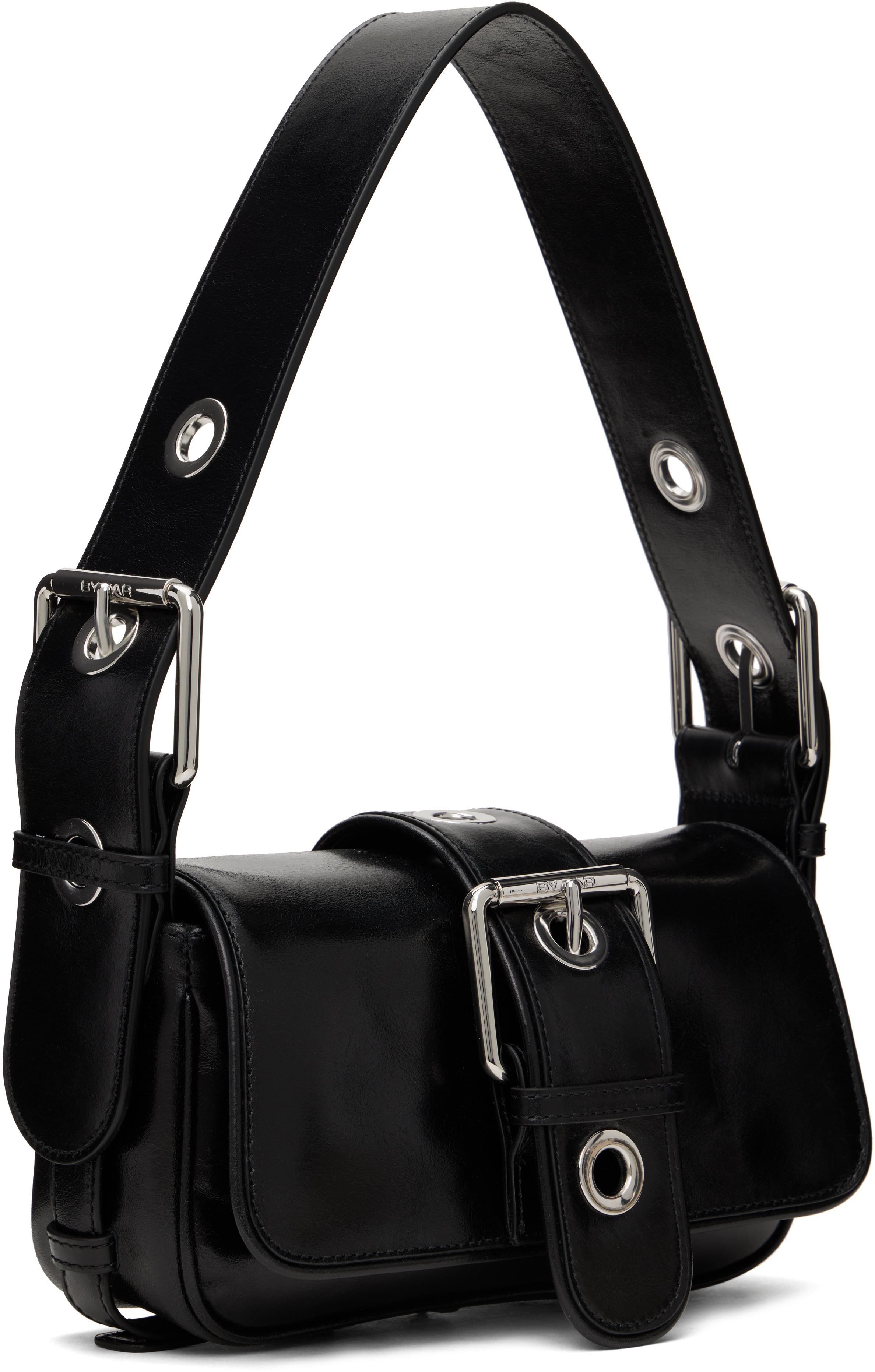 By Far Black Eloise Shoulder Bag