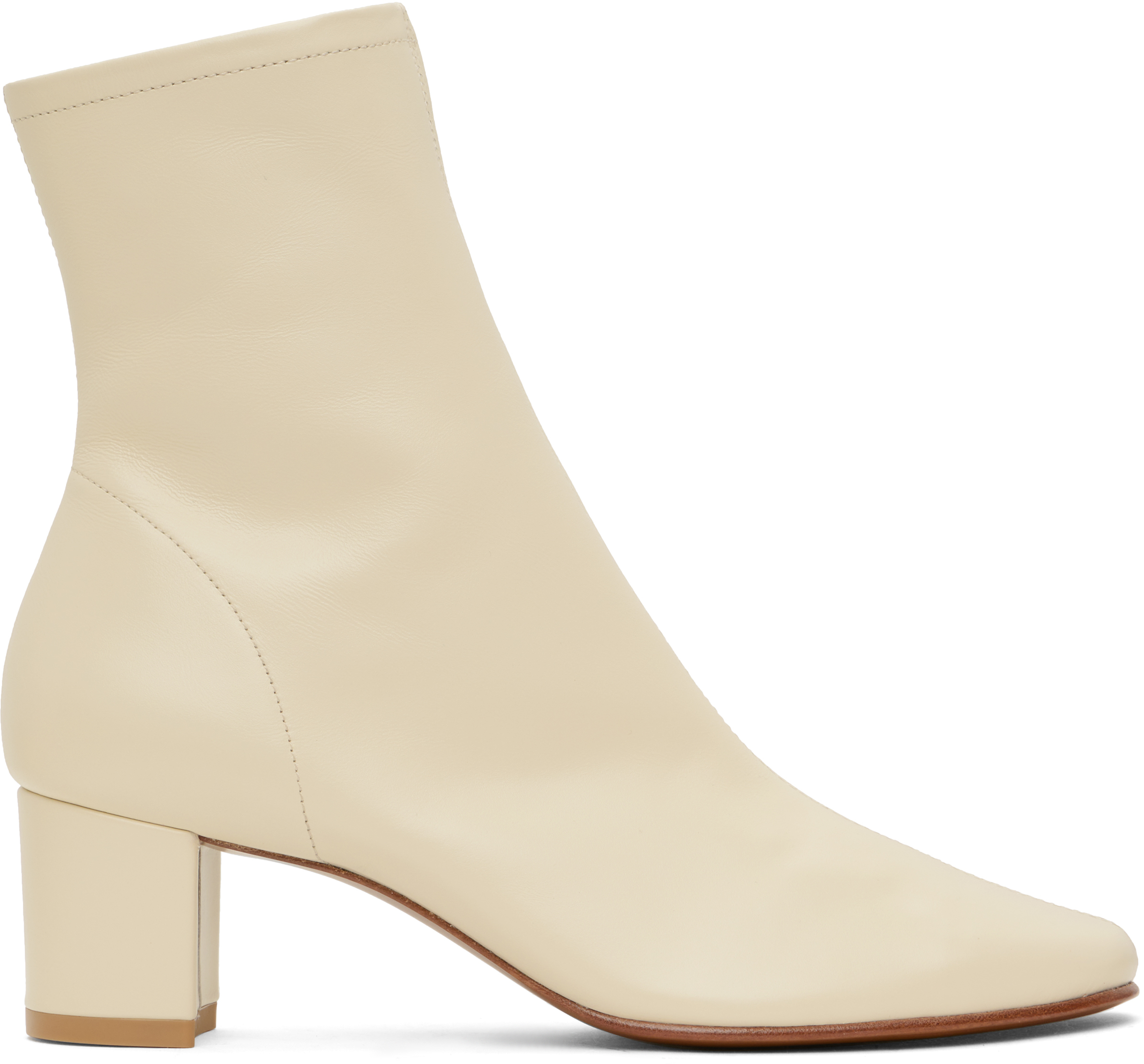 【BY FAR】Ellen スエード アンクルブーツ BY FAR - Ellen Black Suede Leather Boots | HBX - ハイプ