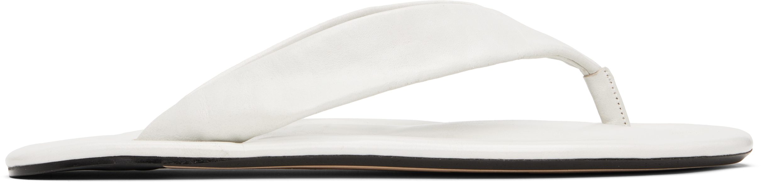 White Dasha Flip-Flops