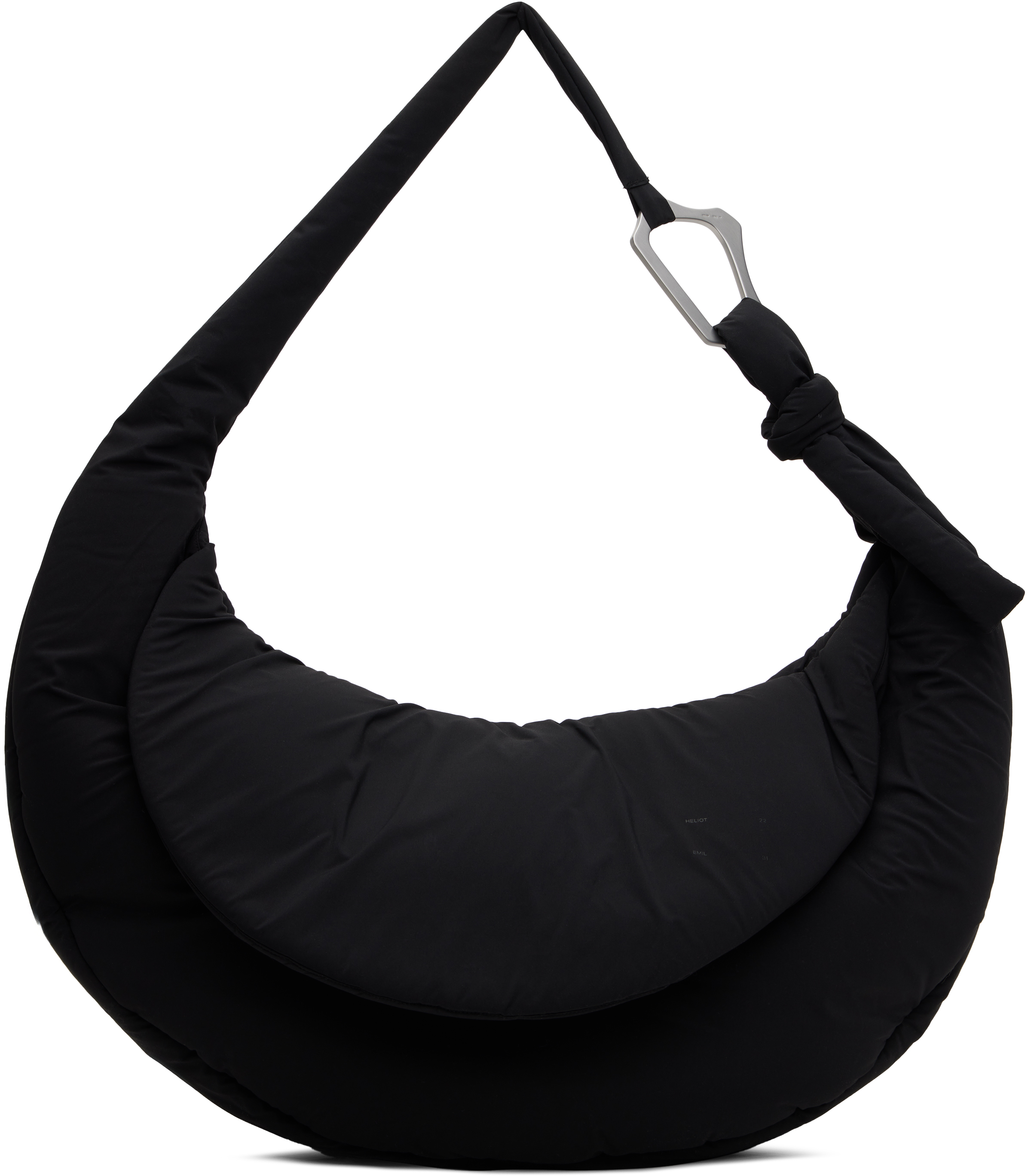 Black Maxi Crossbody Bag