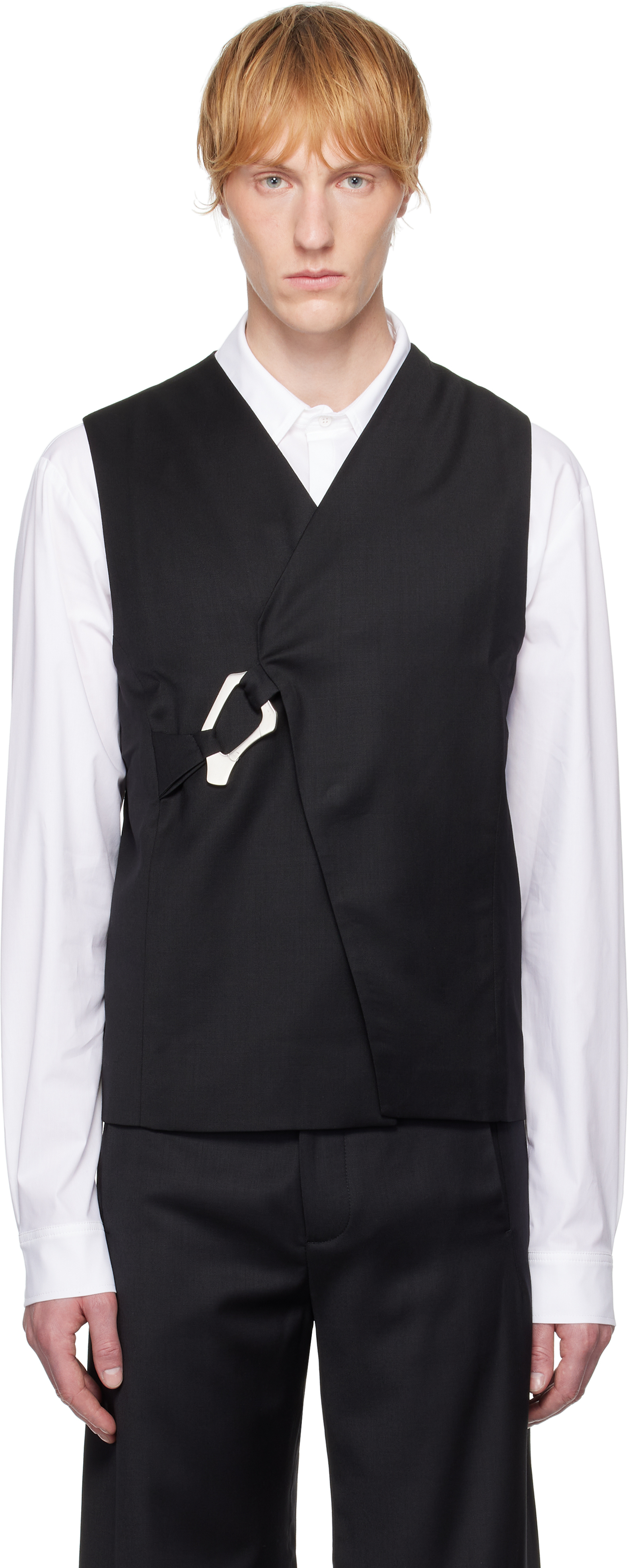 Black Ferro Tailored Vest