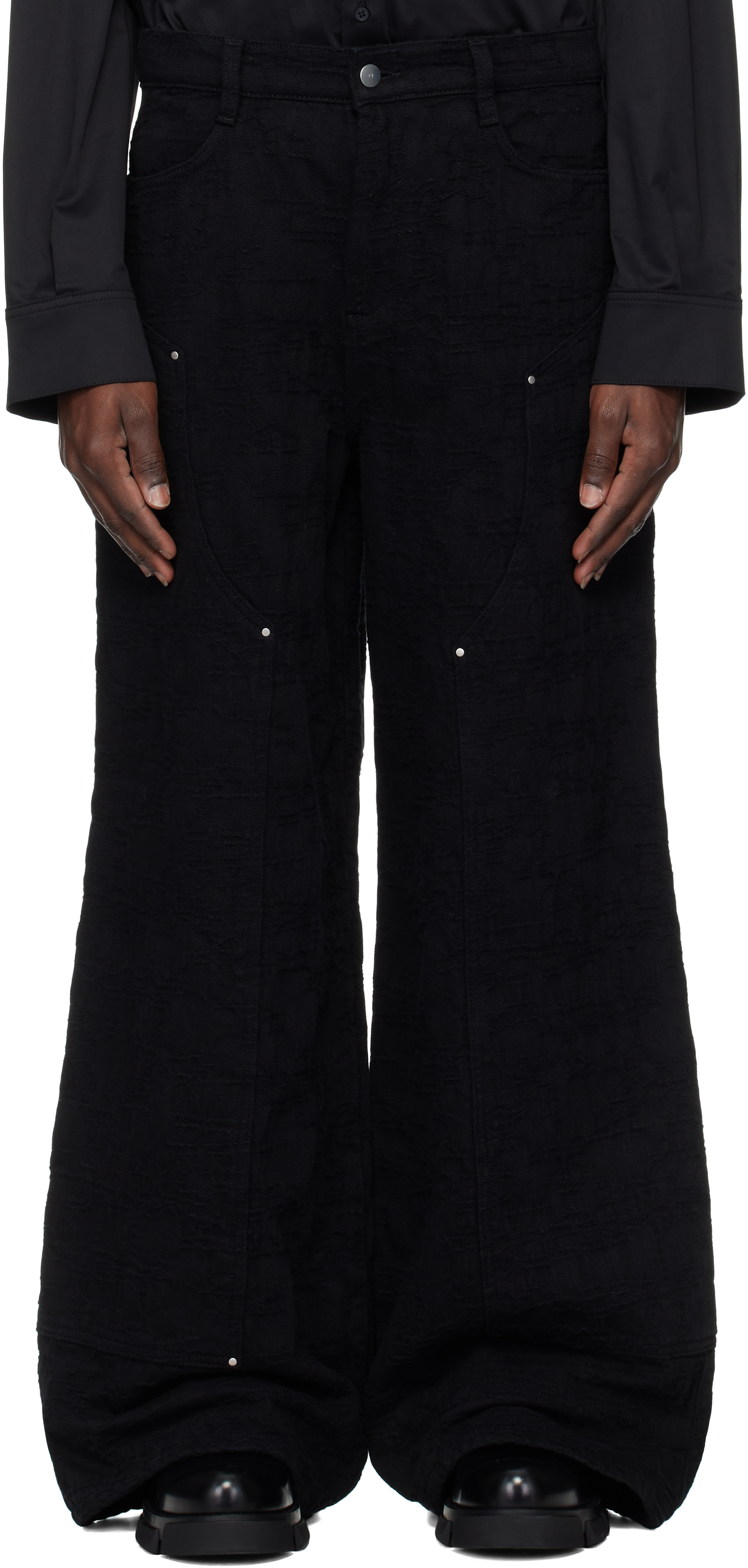 Black Perceptual Jeans