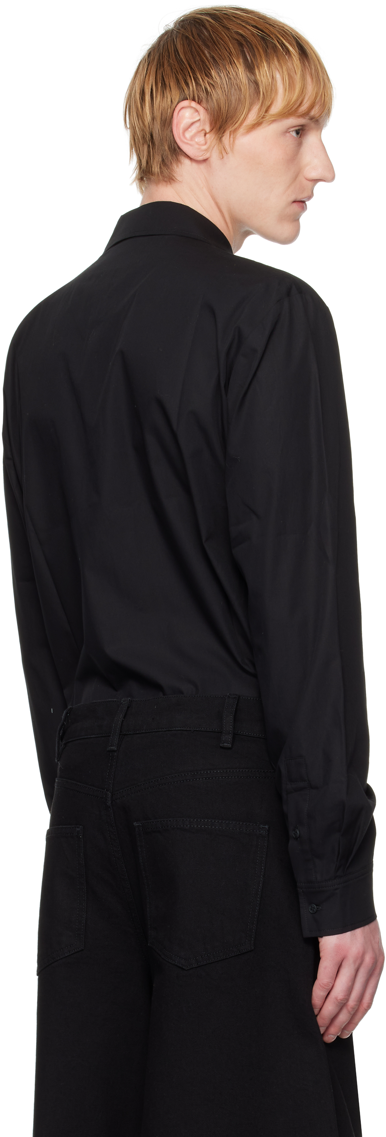 Heliot Emil Black Corrosion Shirt In Black