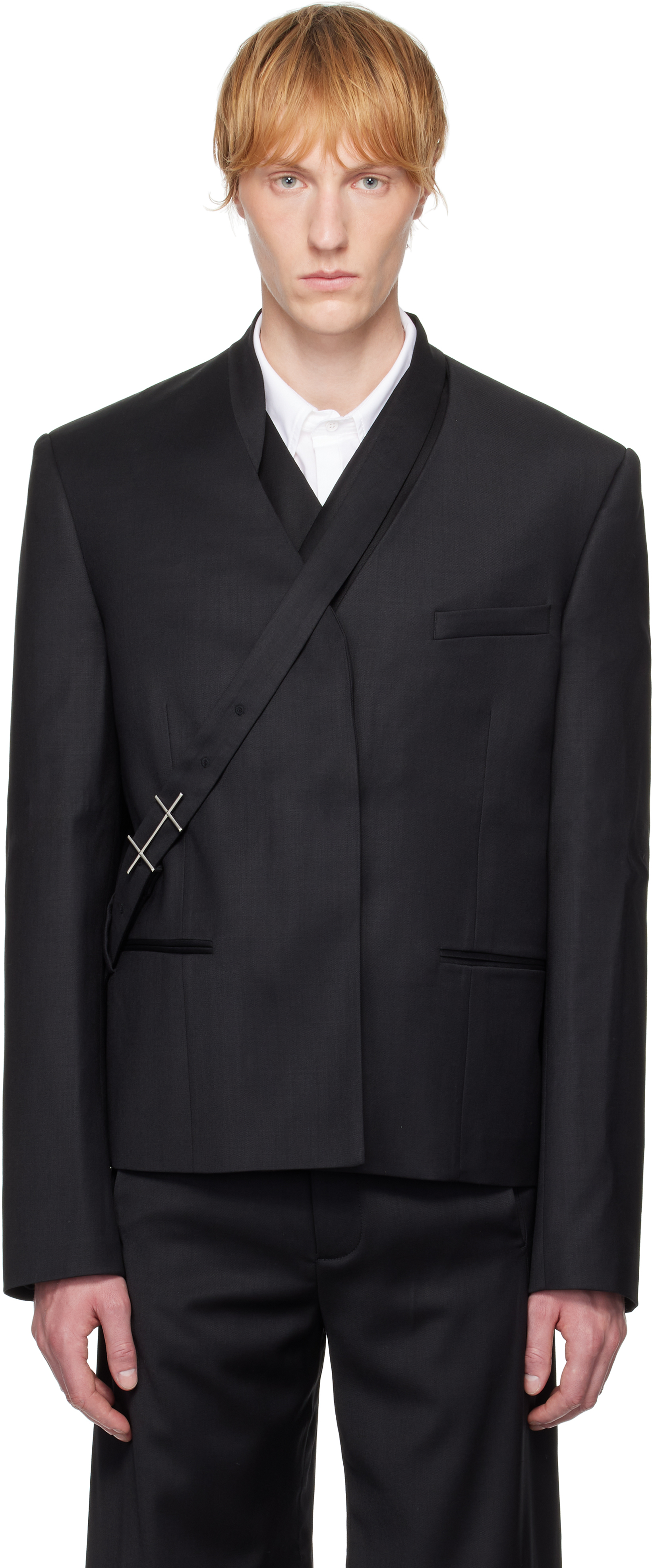 Black Aegis Blazer