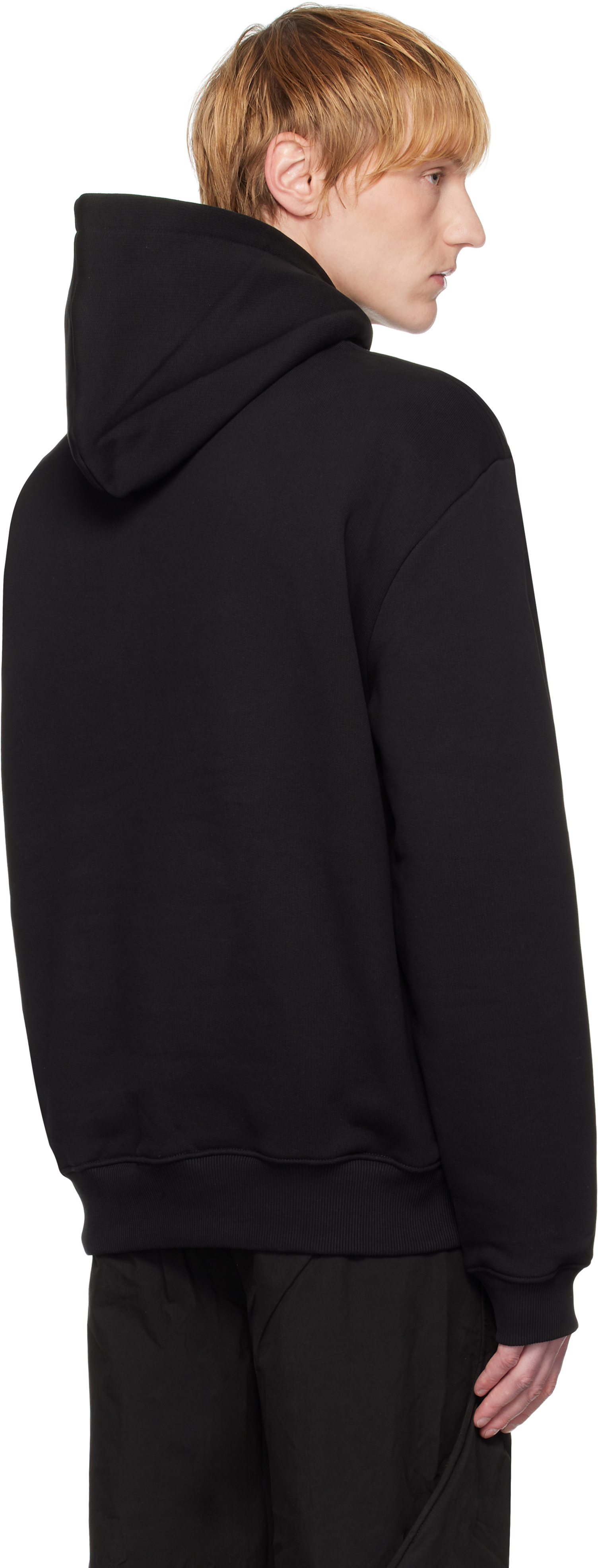 Heliot Emil Black Pietra Hoodie In Black