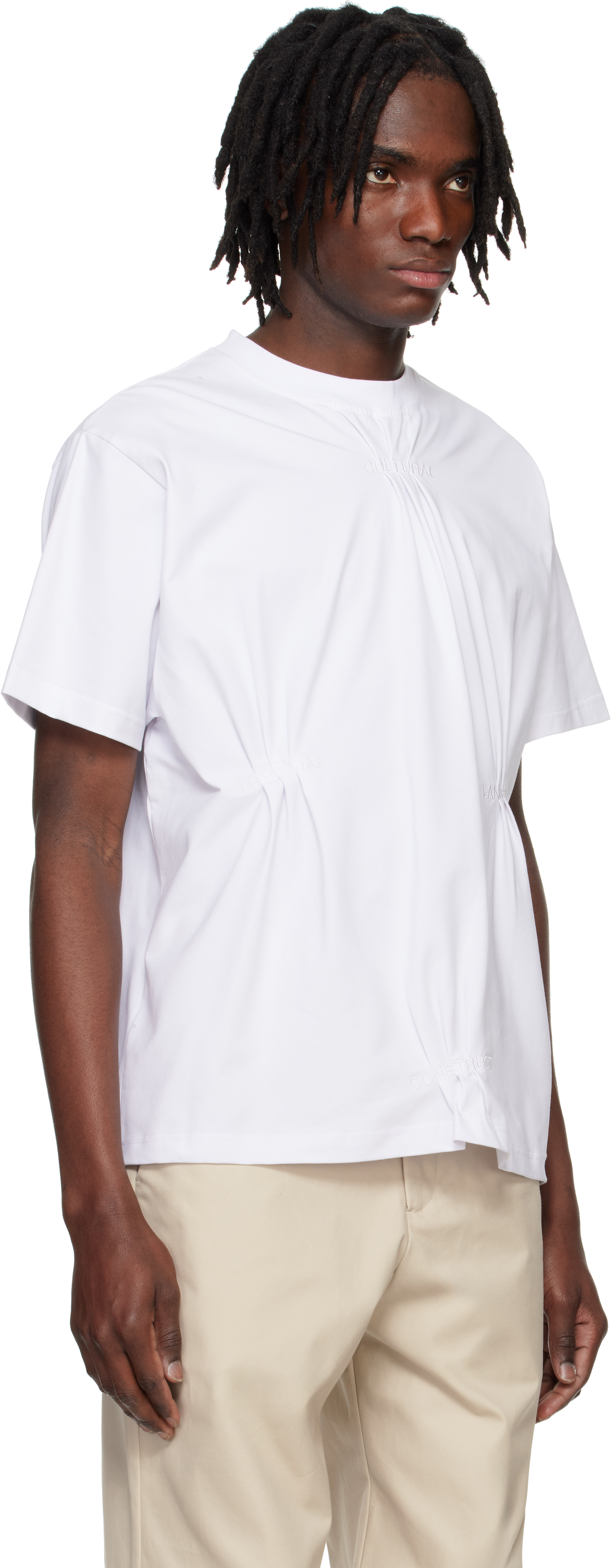 Heliot Emil White Petrichor T-shirt In White