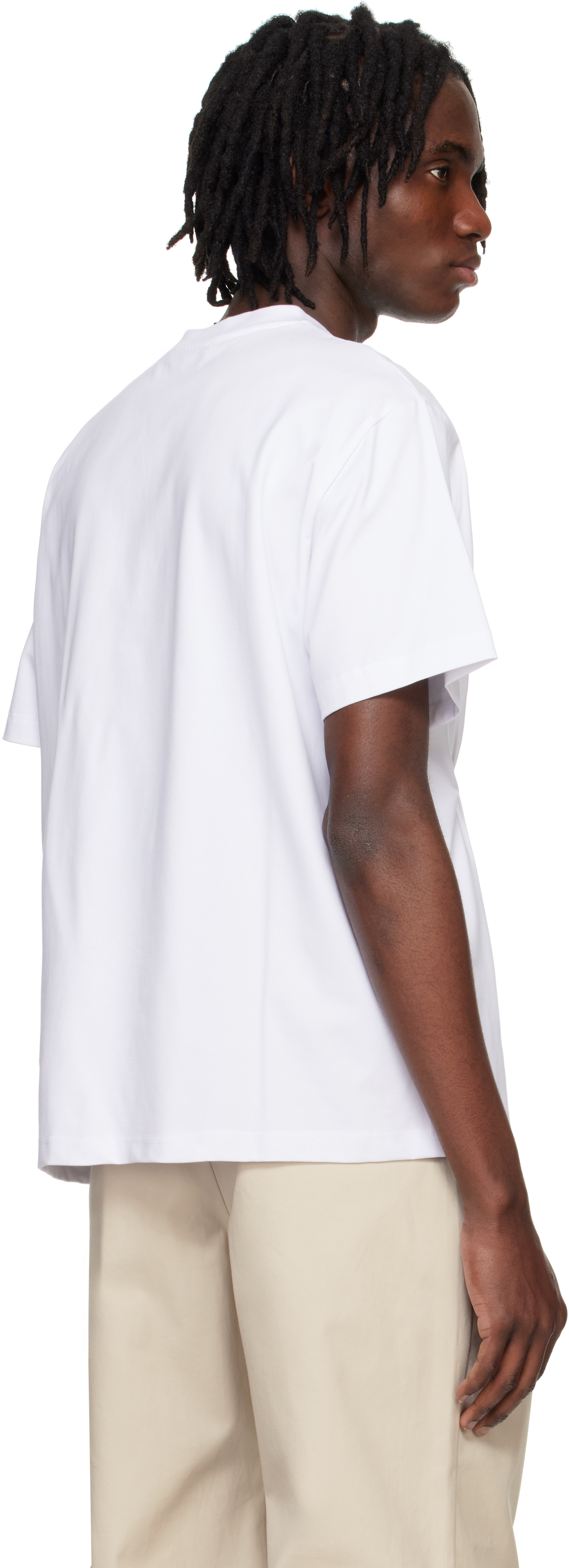 Heliot Emil White Petrichor T-shirt In White