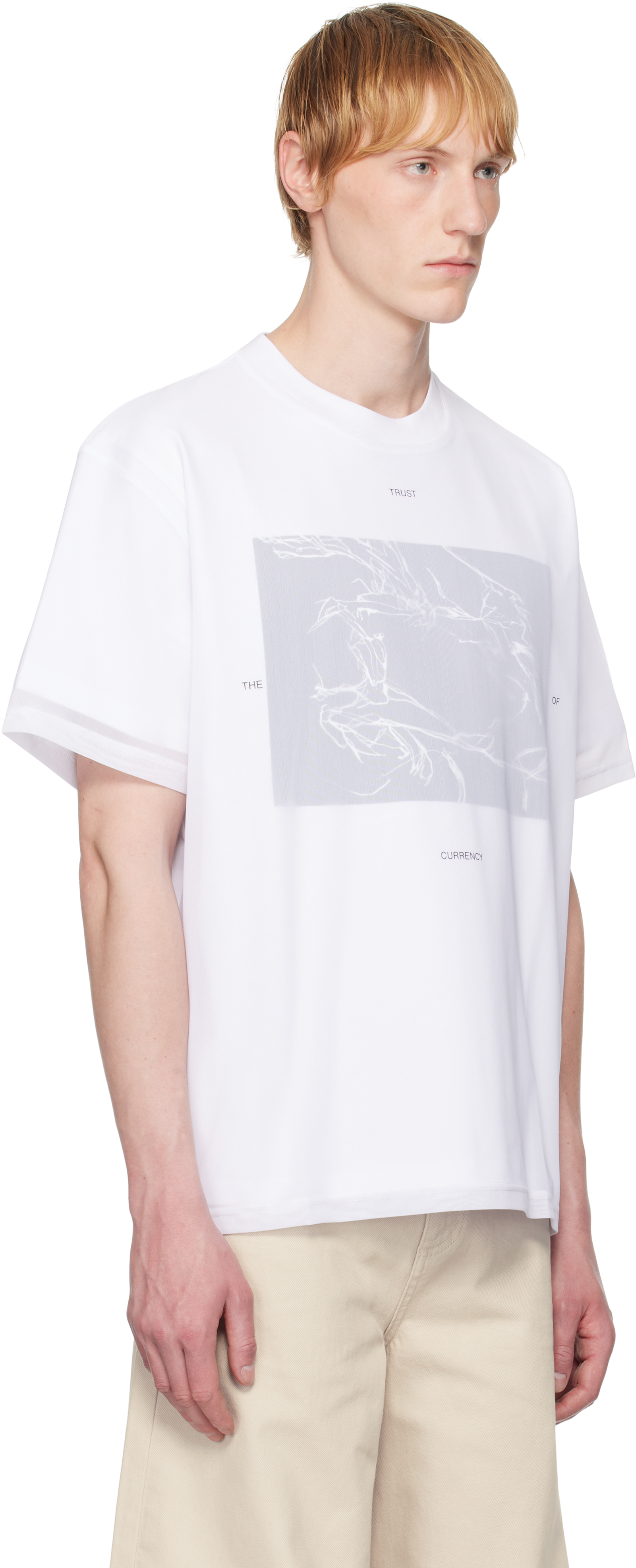 Heliot Emil White Pellucid T-shirt In Wht02