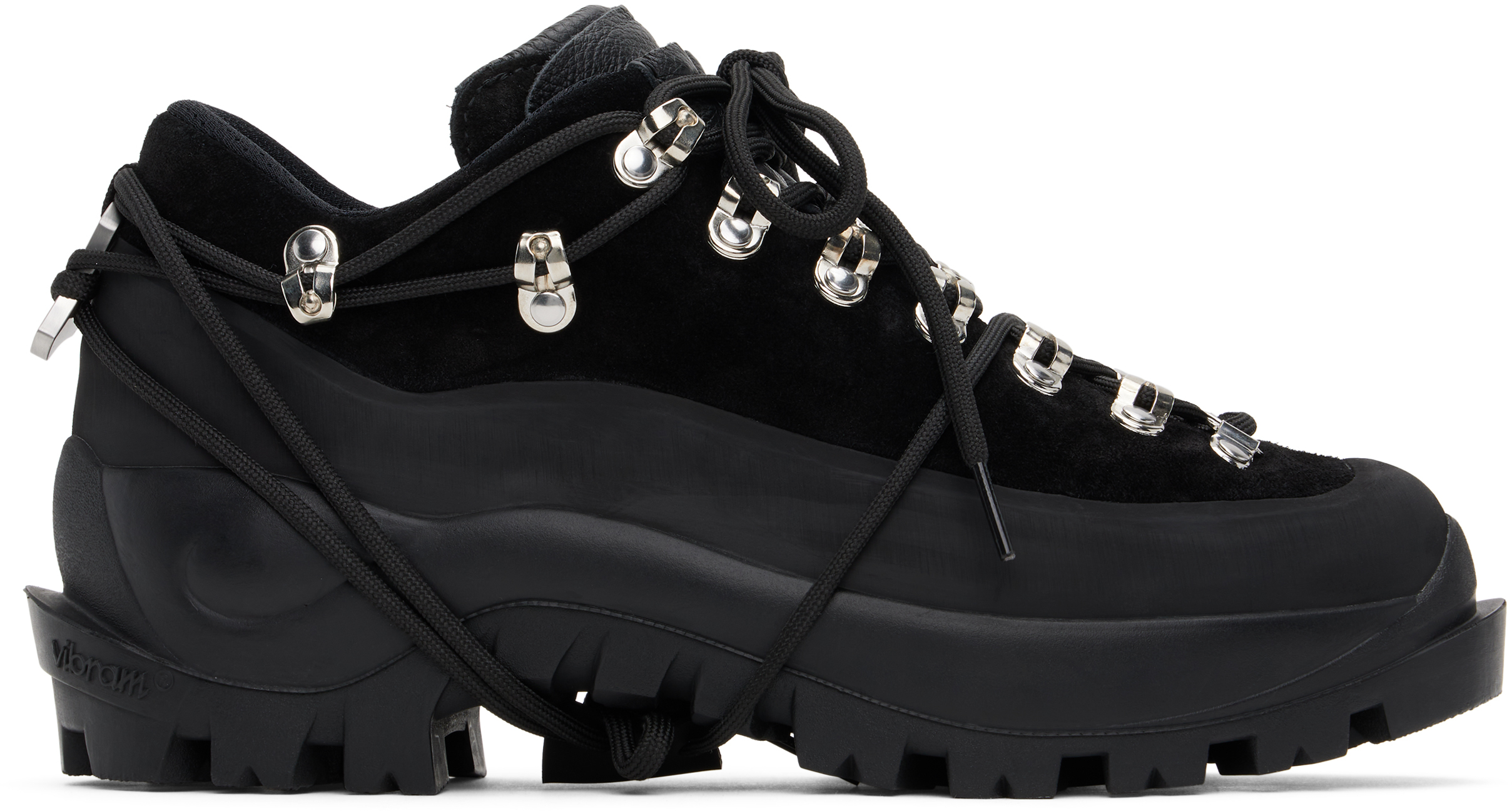 Black Low Hiking Boots