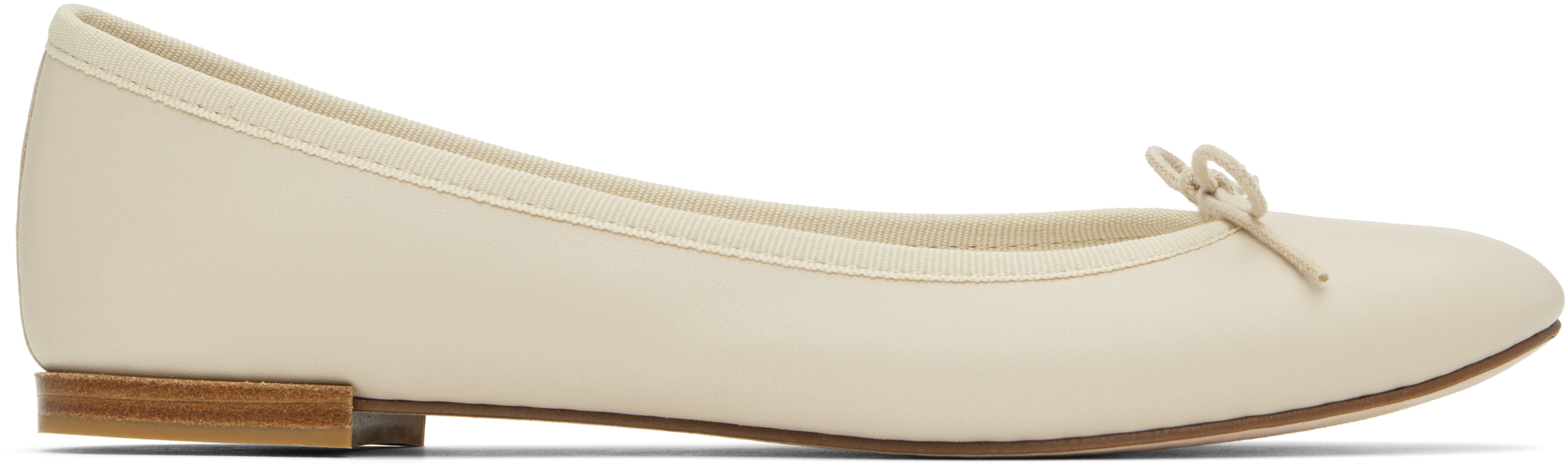 Repetto: Beige Cendrillon Ballerina Flats | SSENSE