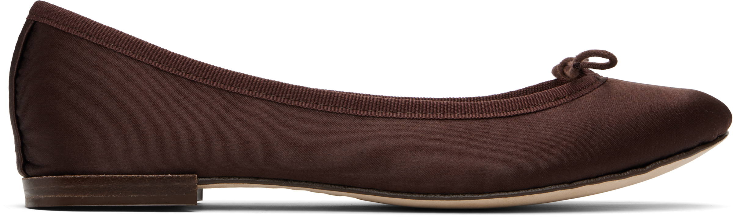 SSENSE Exclusive Brown Cendrillon Ballerina Flats