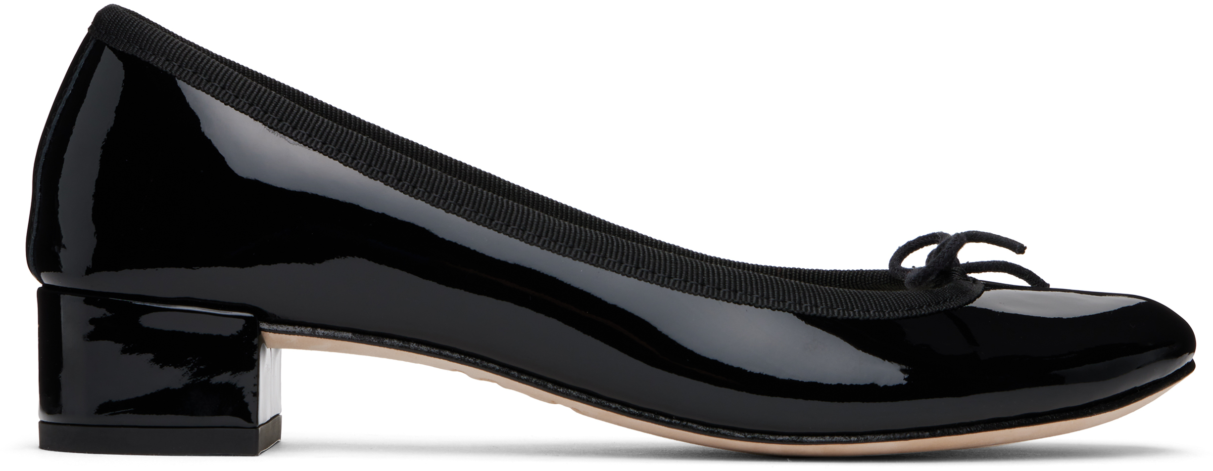 【送料&関税込】Repetto Camille Pumps In Black Leather Black Camille Heels by Repetto on Sale