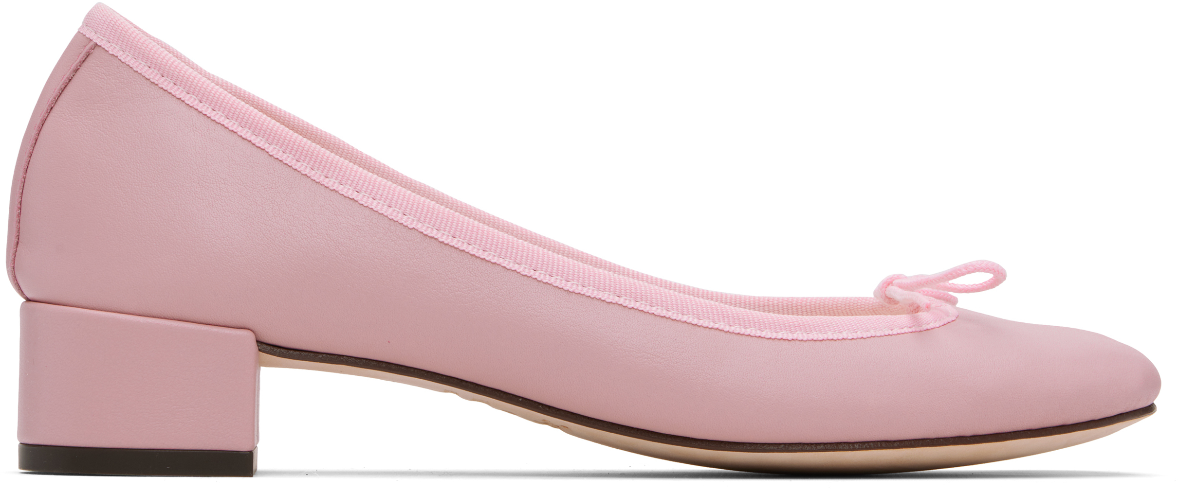 【関税込み】Repetto SSENSE限定 ピンク Camille ヒール Repetto: SSENSE限定 ピンク Camille ヒール | SSENSE 日本