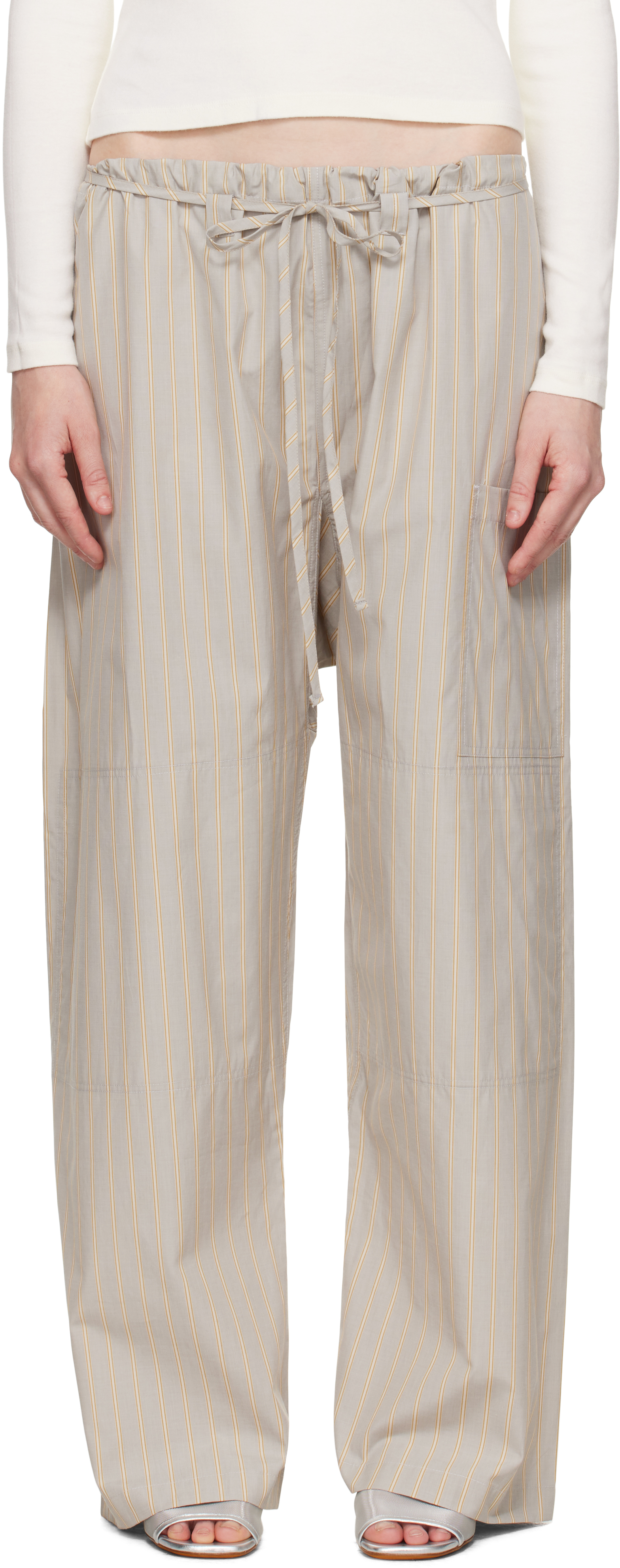 Gil Rodriguez Gray 'the Lou' Lounge Pants