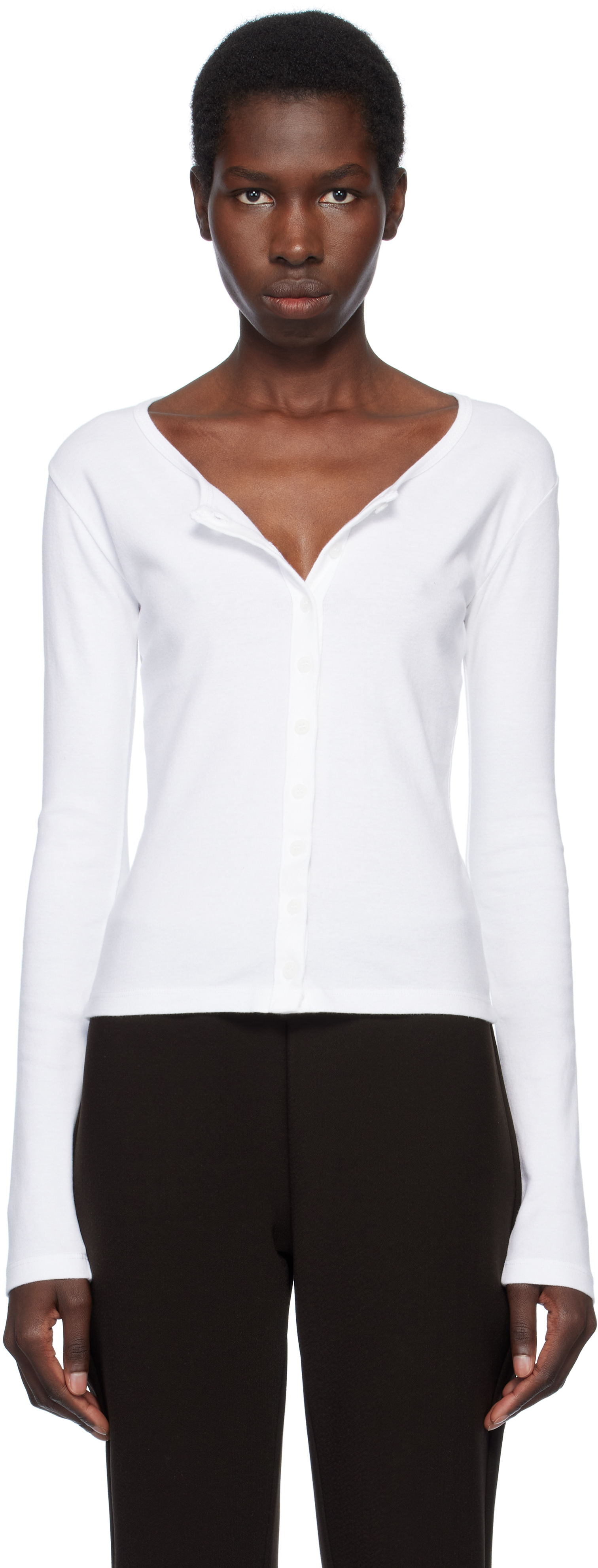 White Sophie Cardigan
