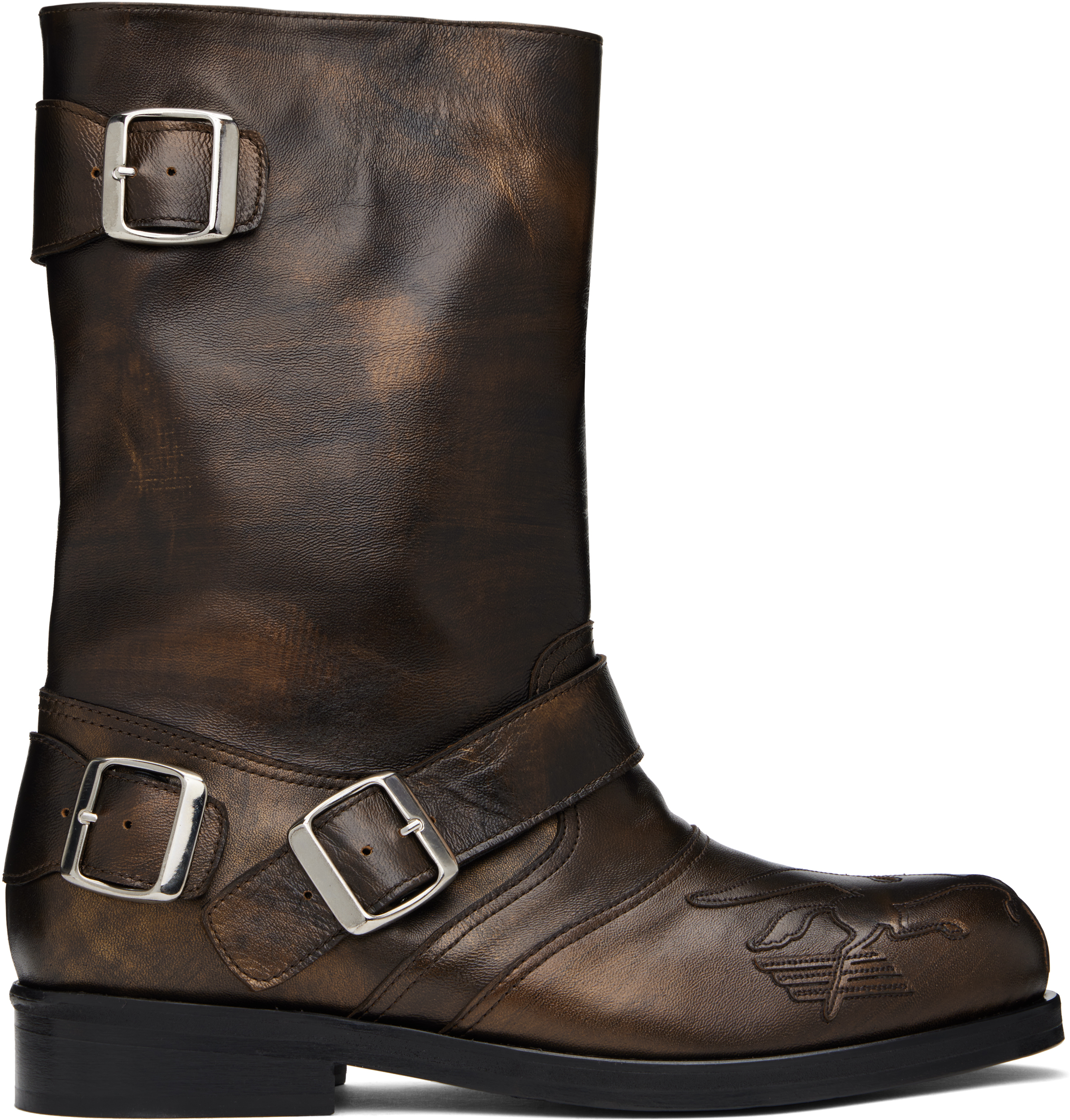 Brown Pegasus Boots