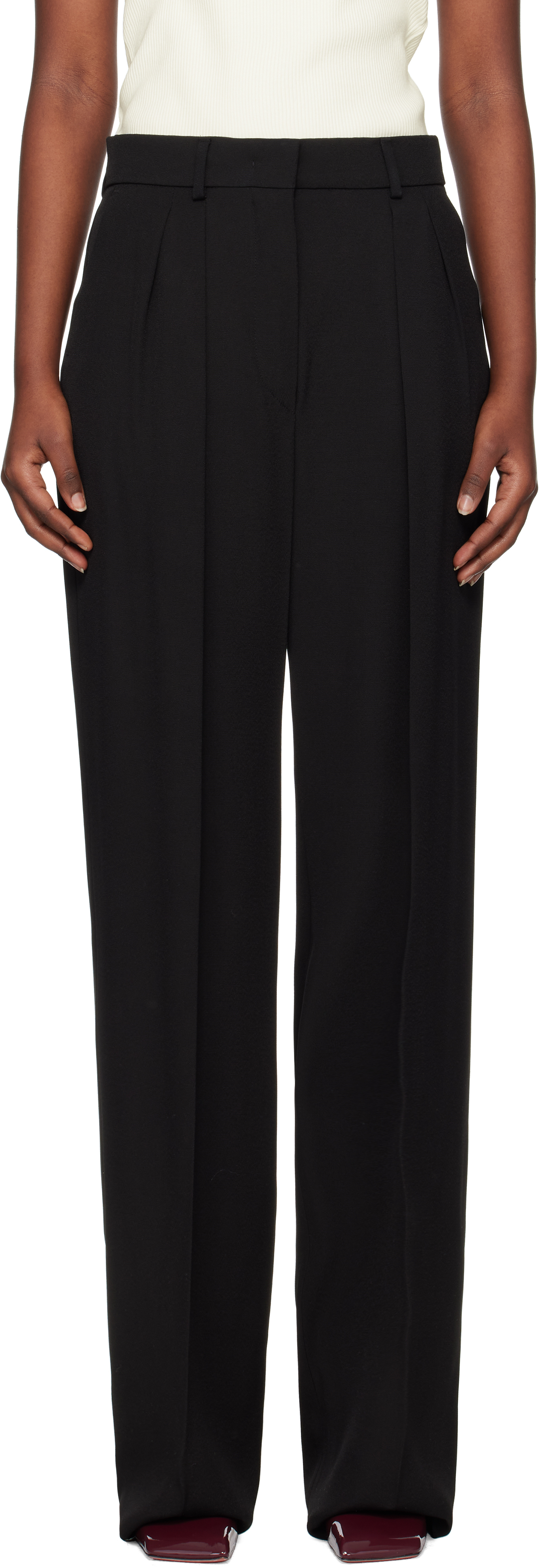 Black Hello Trousers