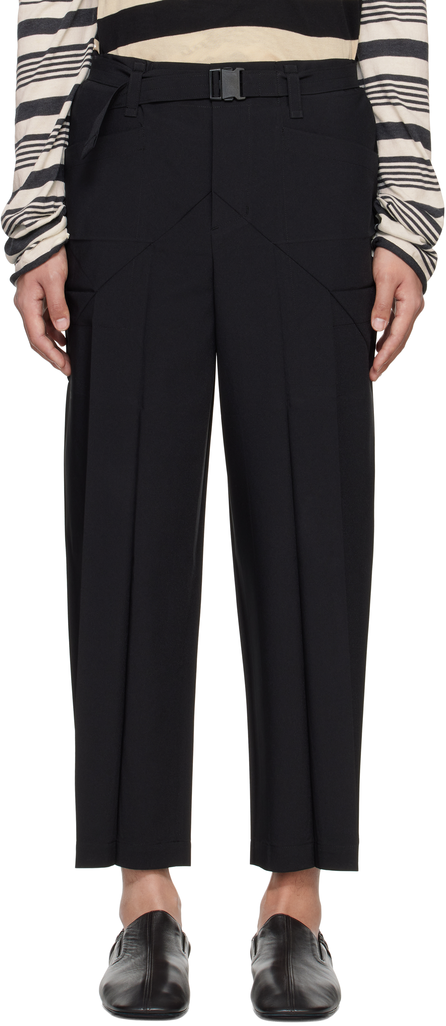 Black Edge Trousers