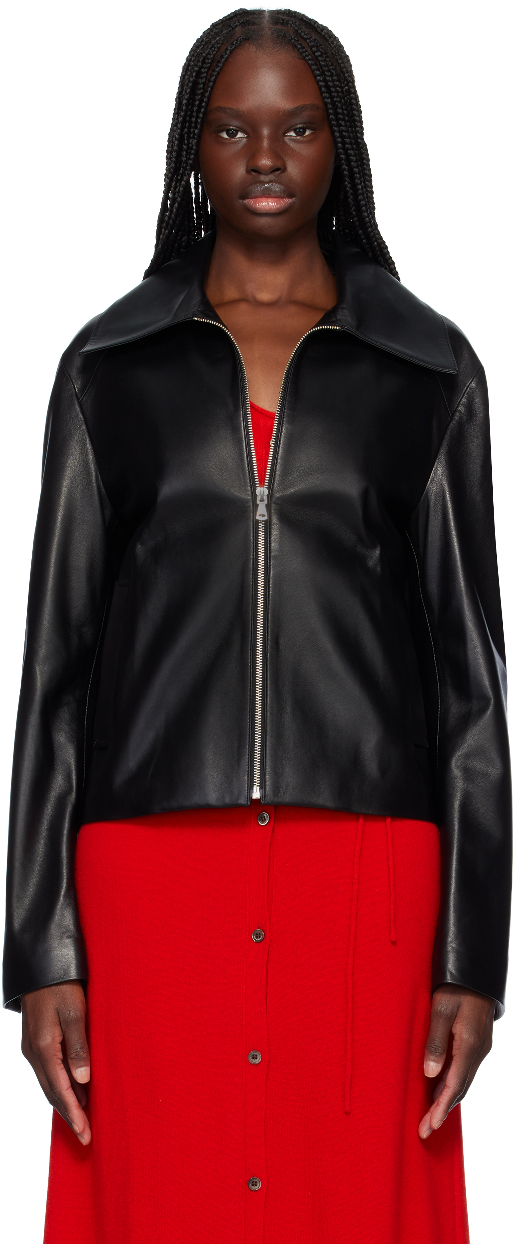 【関税込み】Nour Hammour レザー ジャケット Nour Hammour | Signature Leather Jackets for Effortless