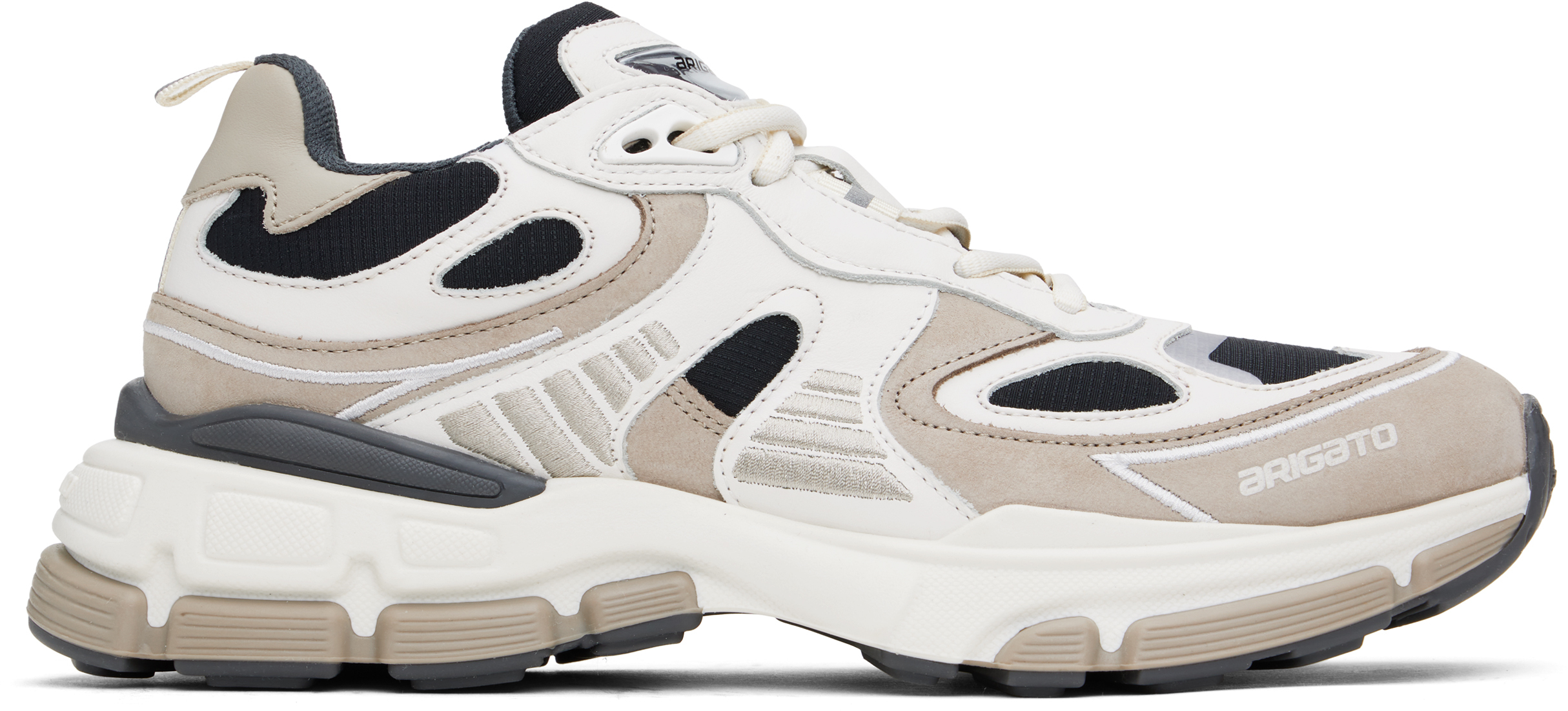 Axel Arigato Women Sphere Runner Low-top Suede And Leather Sneakers In White