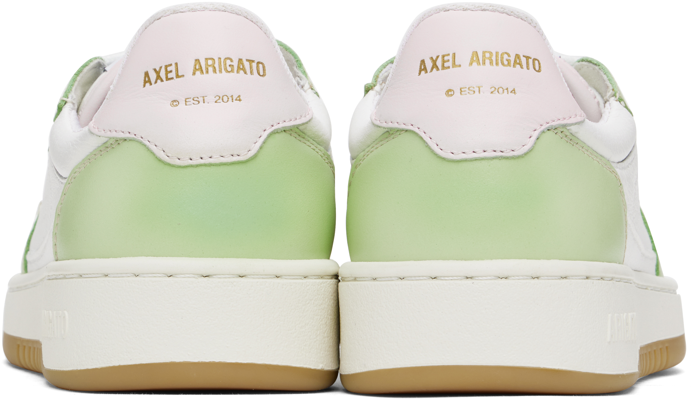 Axel Arigato Dice Lo Sneakers In White/lt Green