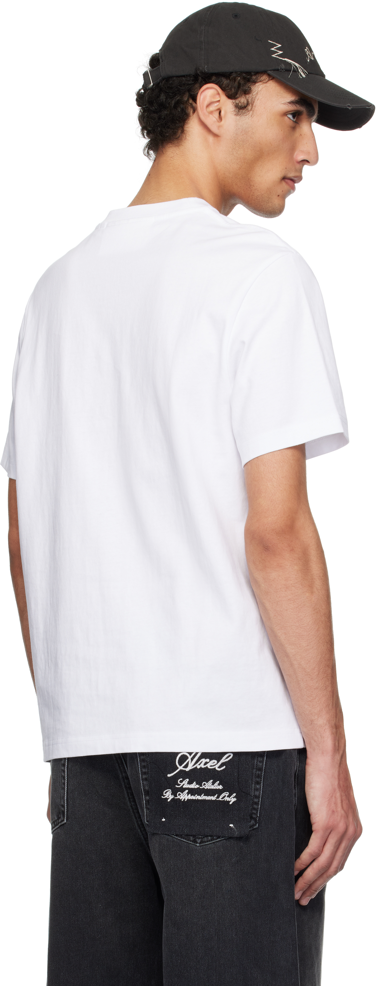 Axel Arigato Atelier T-shirt T-shirt In White Cotton In White