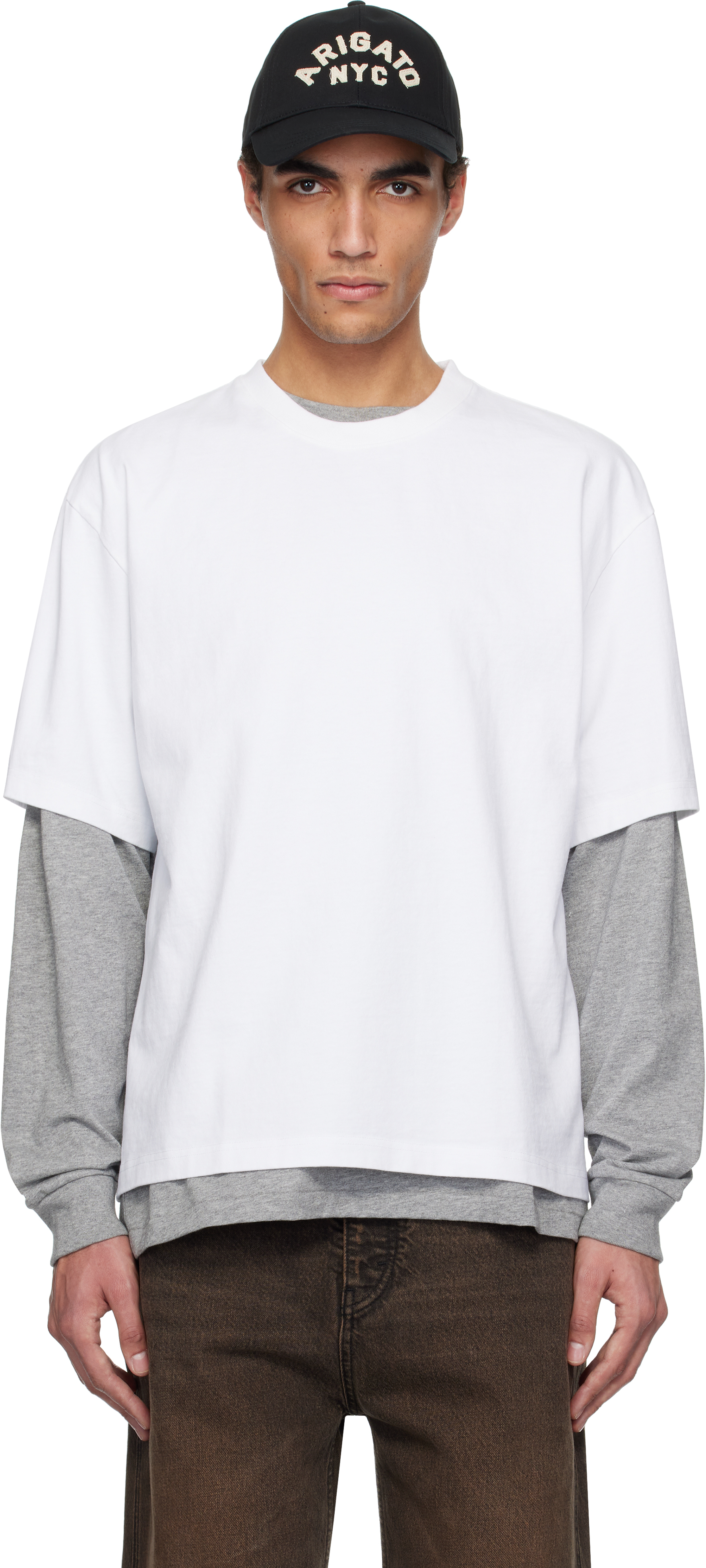 【関税込み】Axel Arigato ホワイト Series Tシャツ Axel Arigato White Essential T-Shirt Axel Arigato
