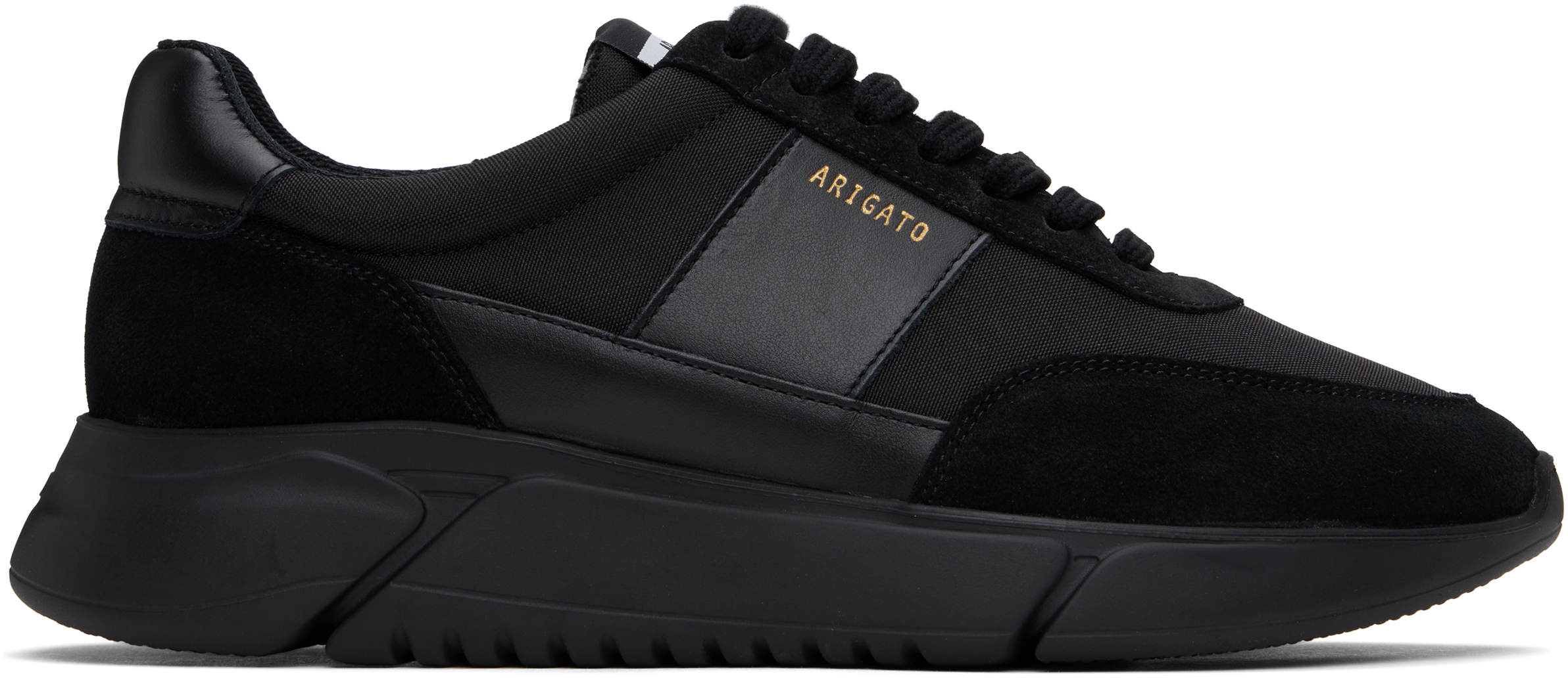 Axel Arigato Black Genesis Vintage Runner Sneakers In Black
