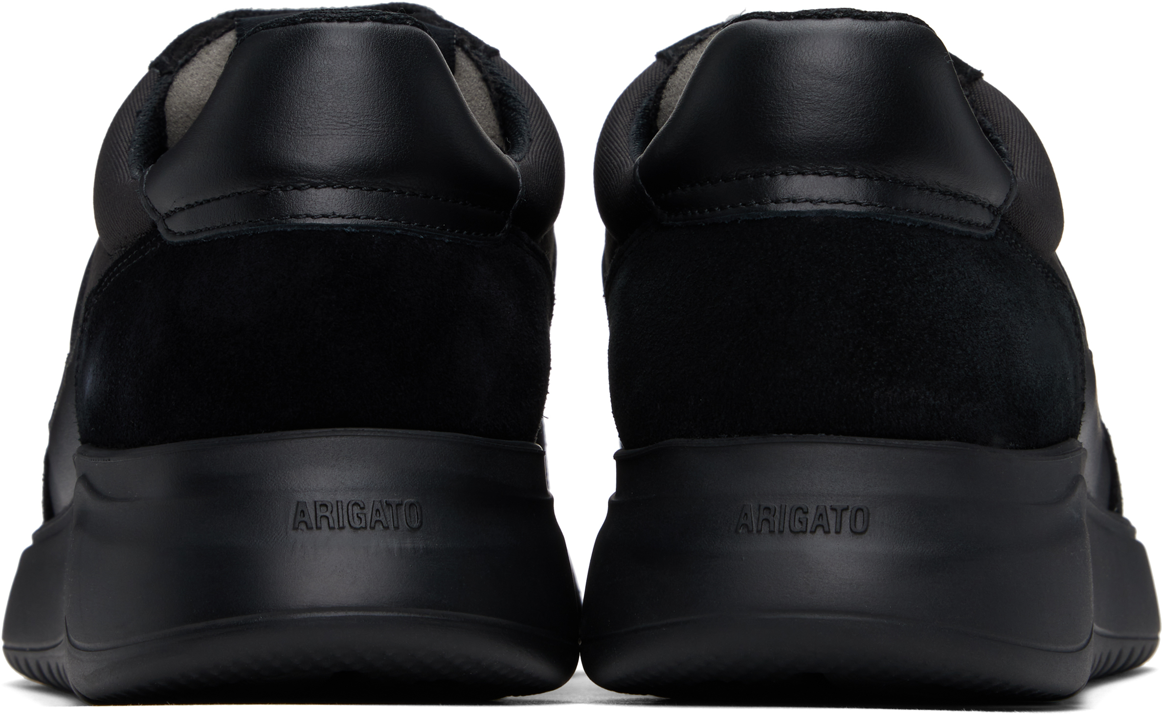 Axel Arigato Black Genesis Vintage Runner Sneakers In Black