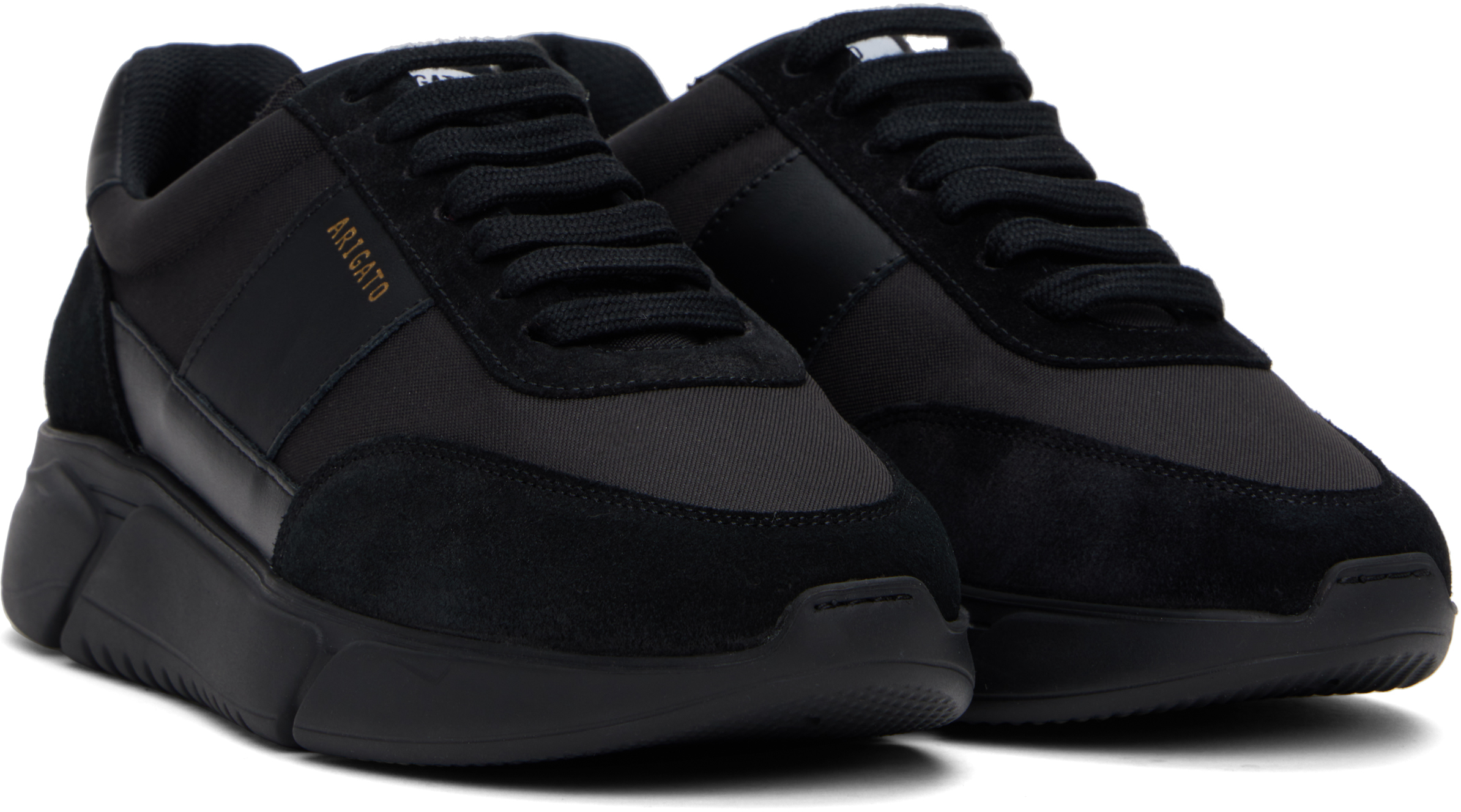 Axel Arigato Black Genesis Vintage Runner Sneakers In Black