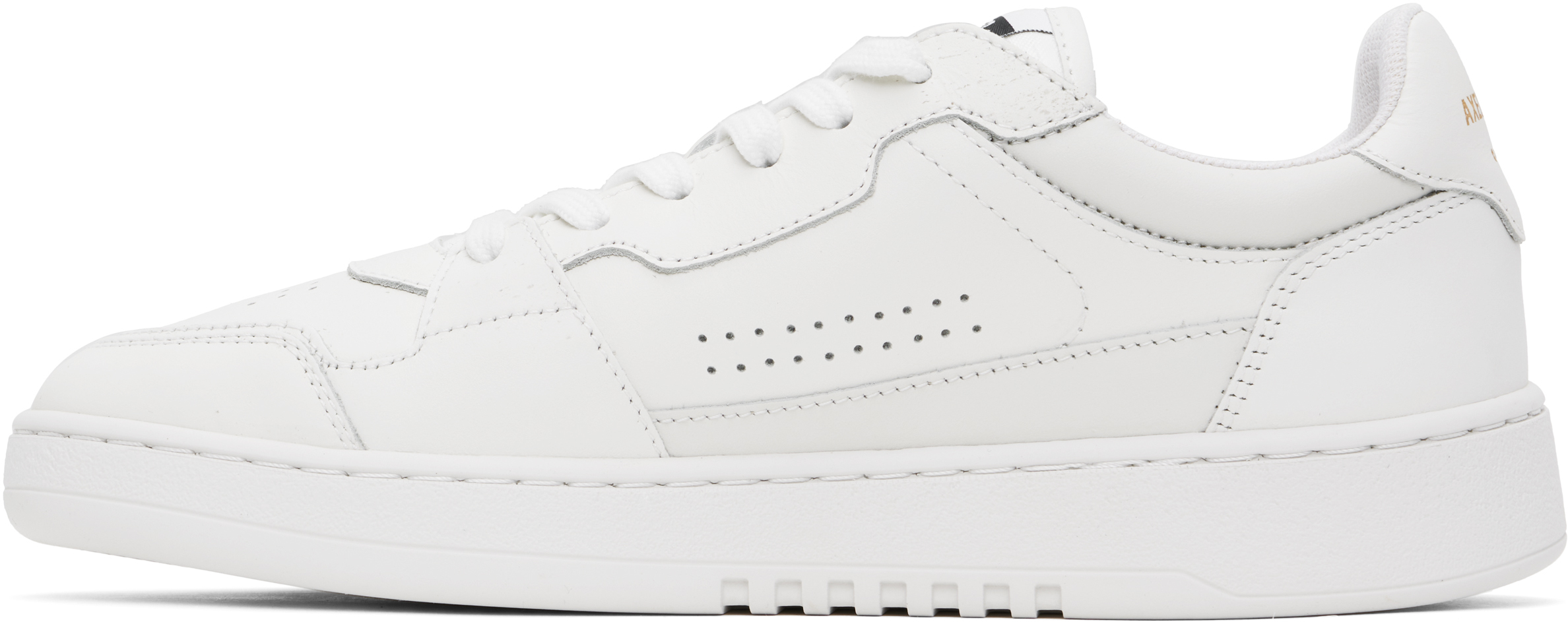Axel Arigato White Dice Lo Sneakers In White/white