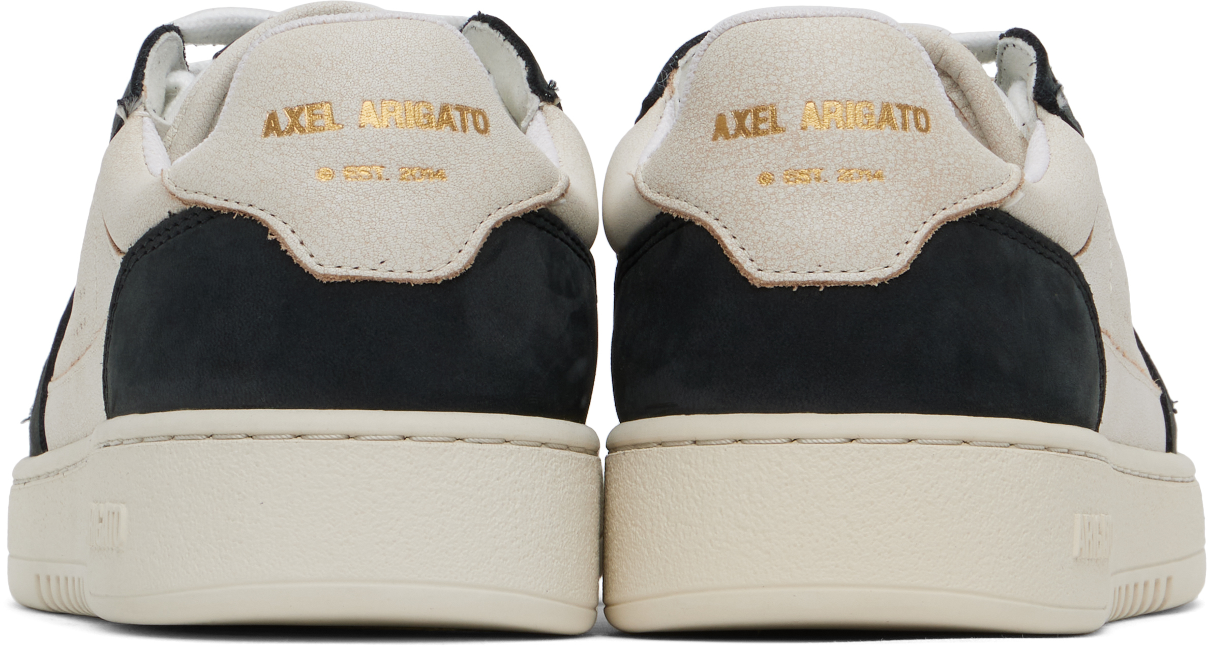 Axel Arigato Dice Lo Panelled Sneakers In Beige/black