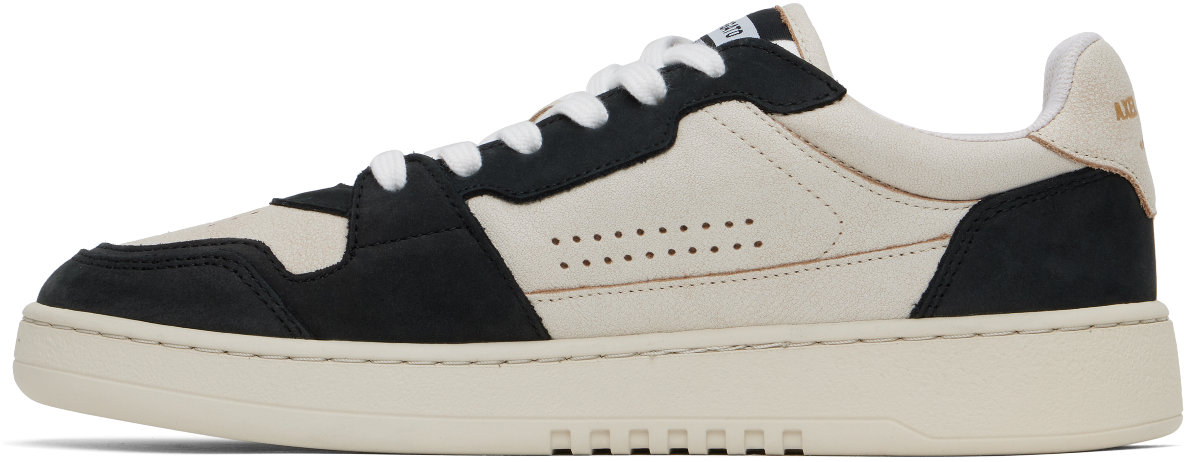 Axel Arigato Dice Lo Panelled Sneakers In Beige/black
