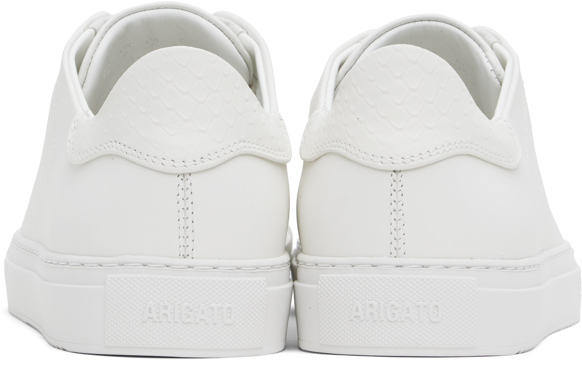 Axel Arigato Clean 90 Leather Sneakers In White