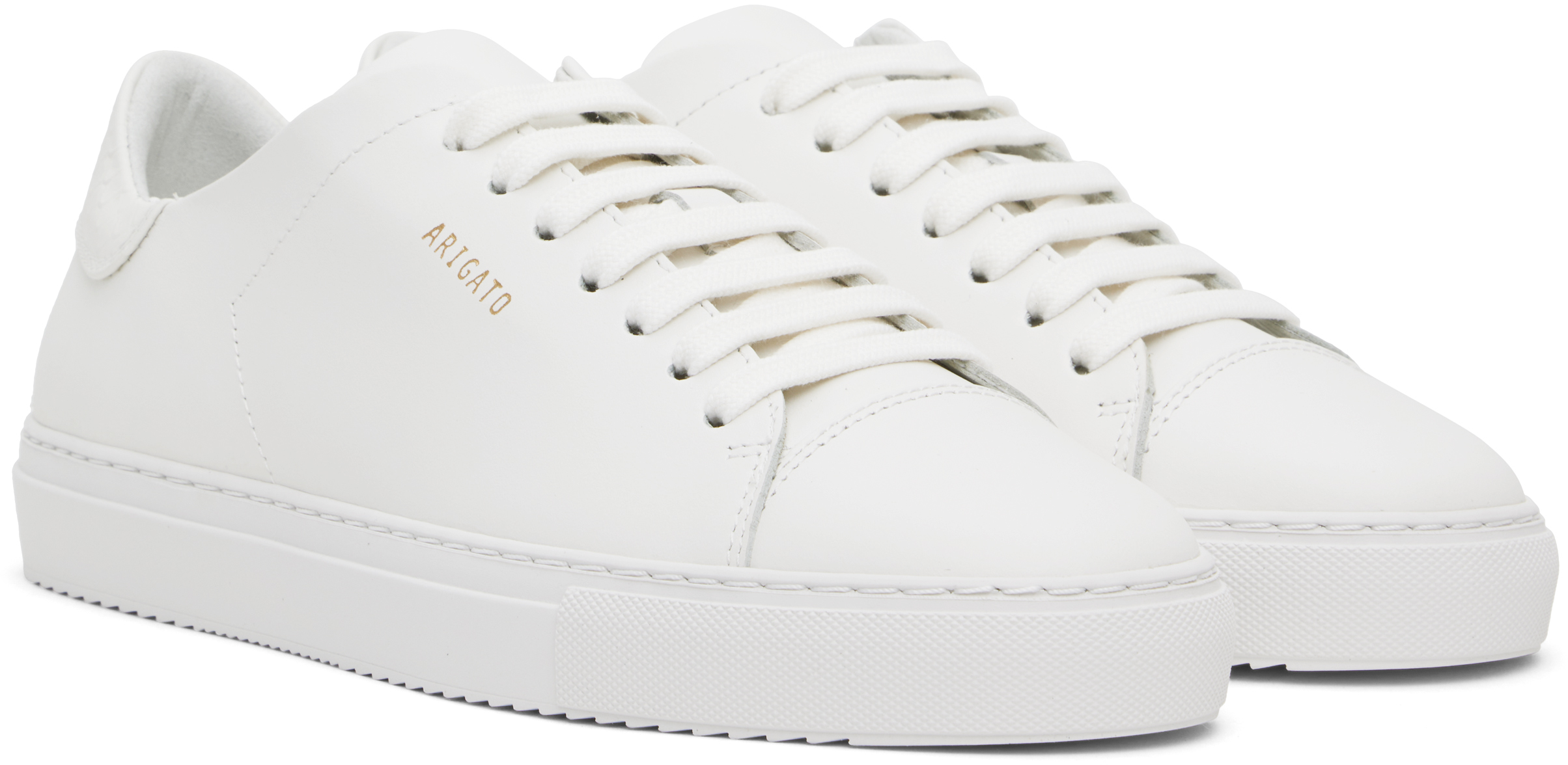 Axel Arigato Clean 90 Leather Sneakers In White