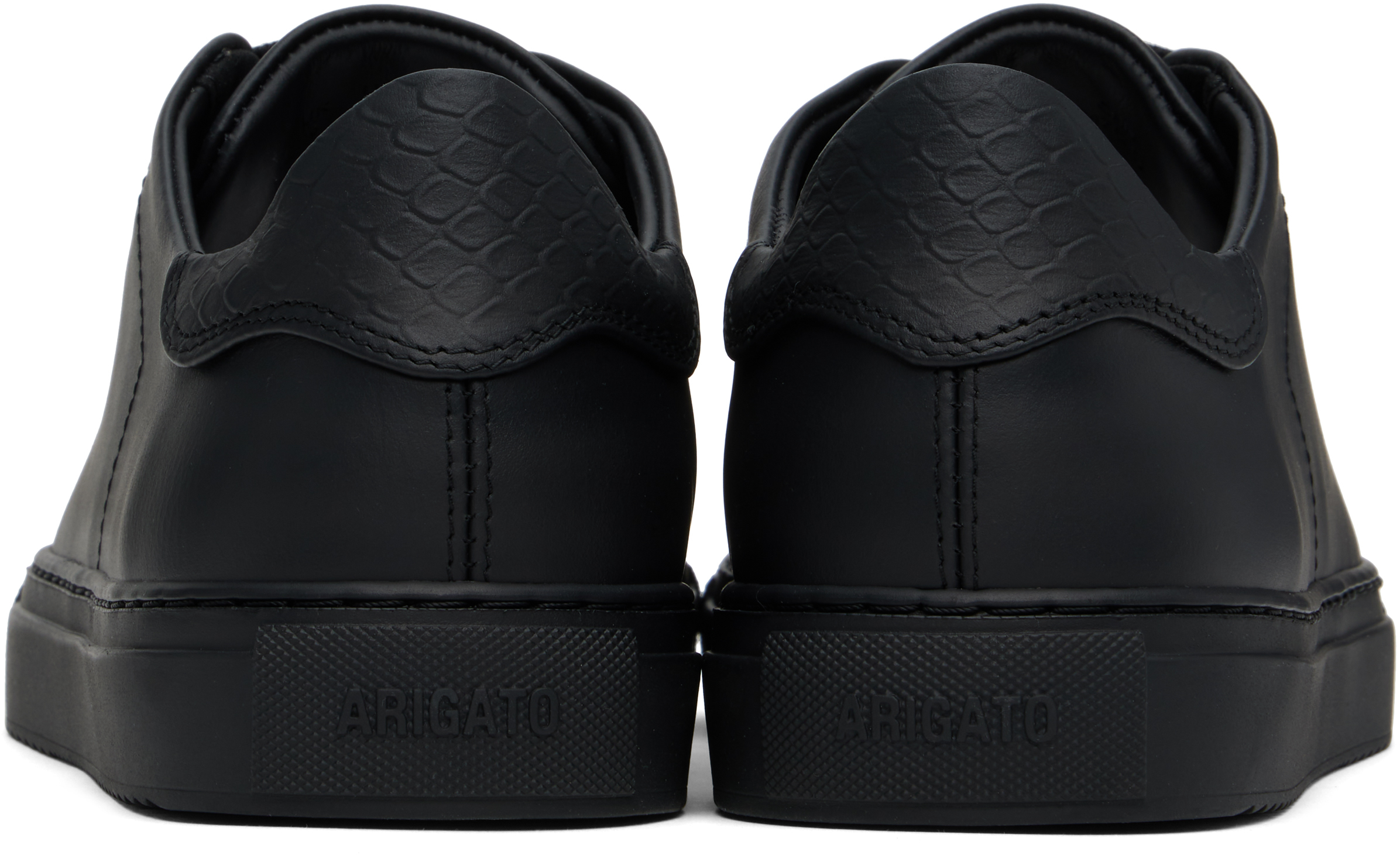 Axel Arigato Clean 90 Croc Sneaker In Black/black