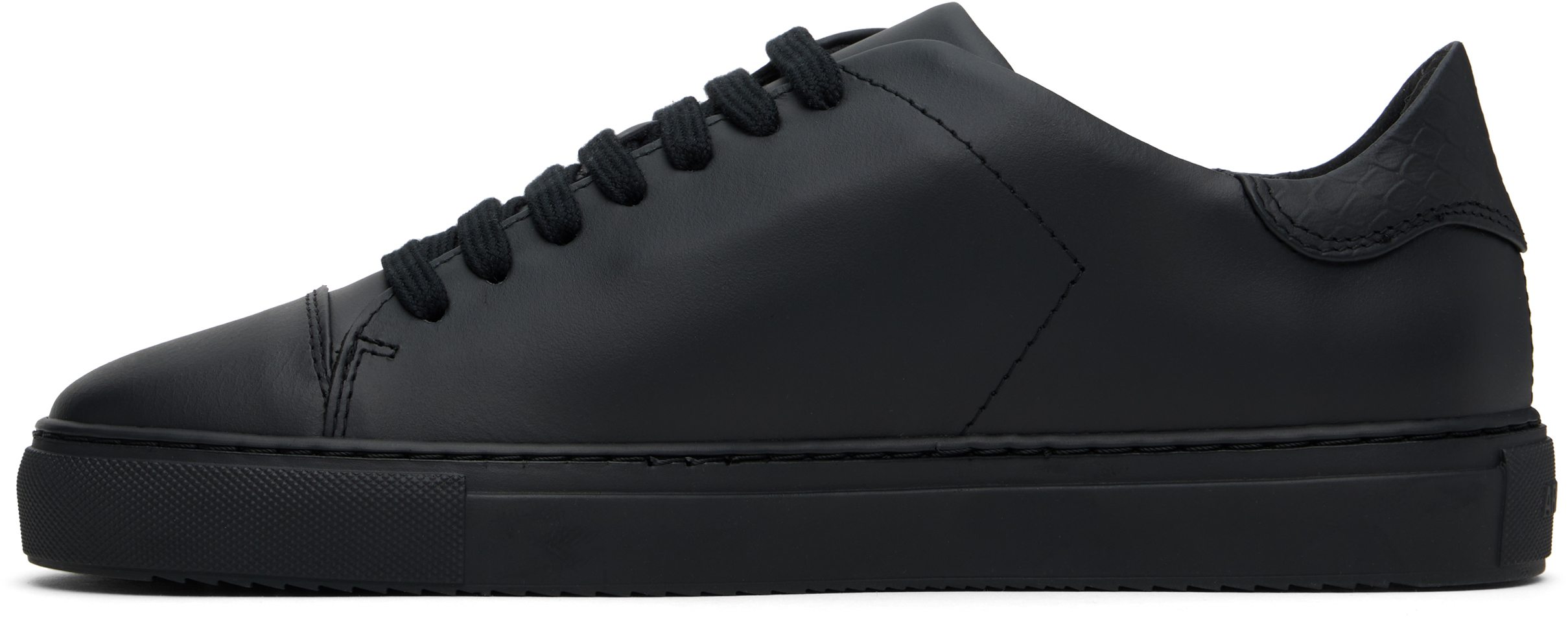 Axel Arigato Clean 90 Croc Sneaker In Black/black