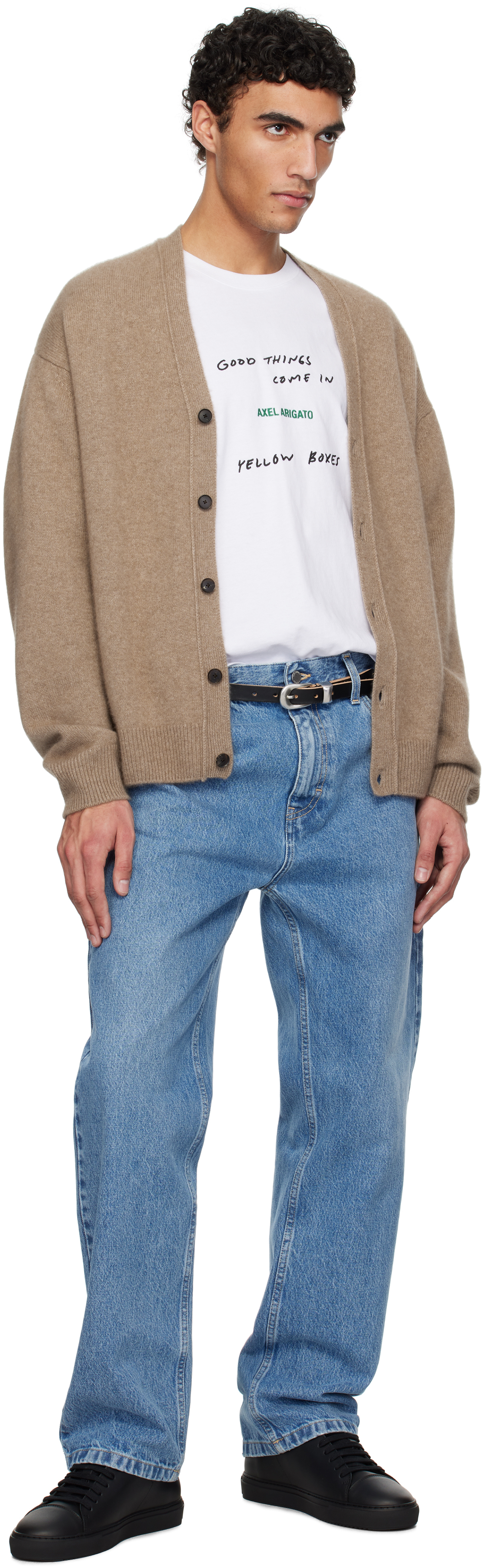 Axel Arigato Clean 90 Croc Sneaker In Black/black