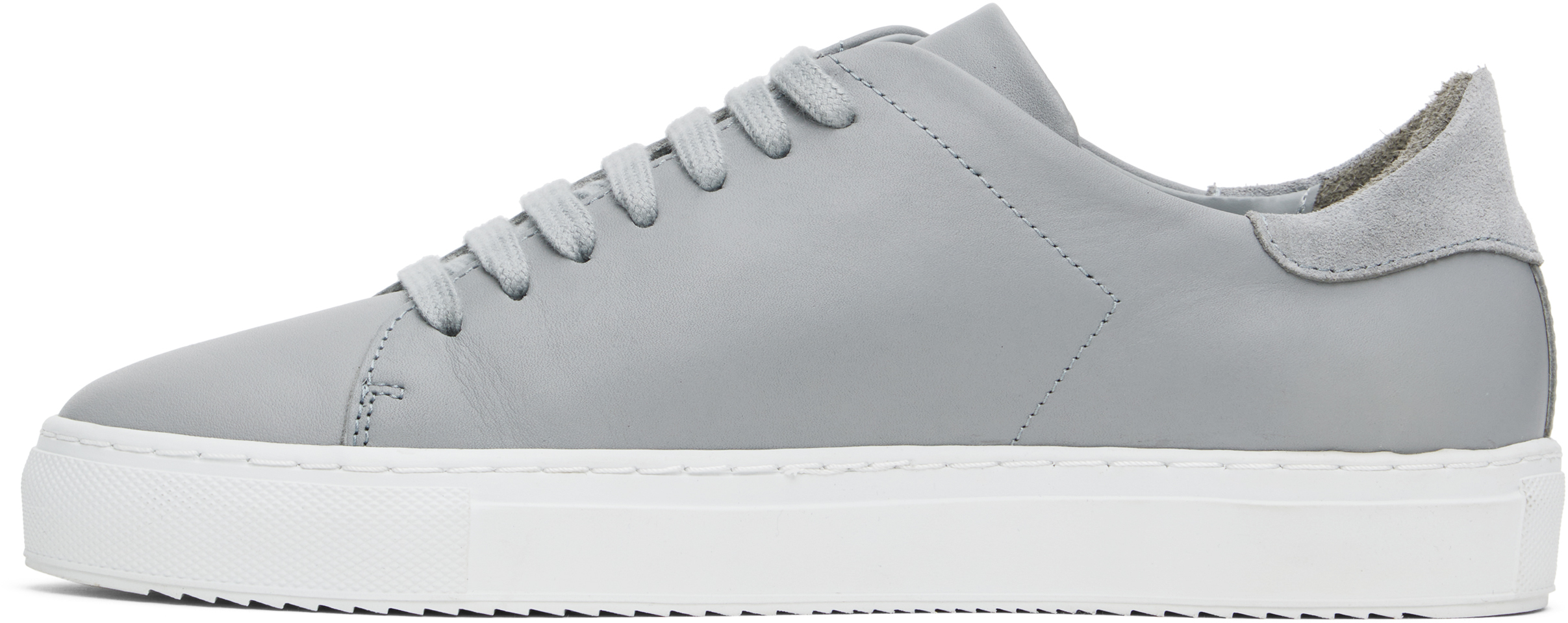 Axel Arigato Clean 90 Low-cut Leather Sneakers In Light Grey