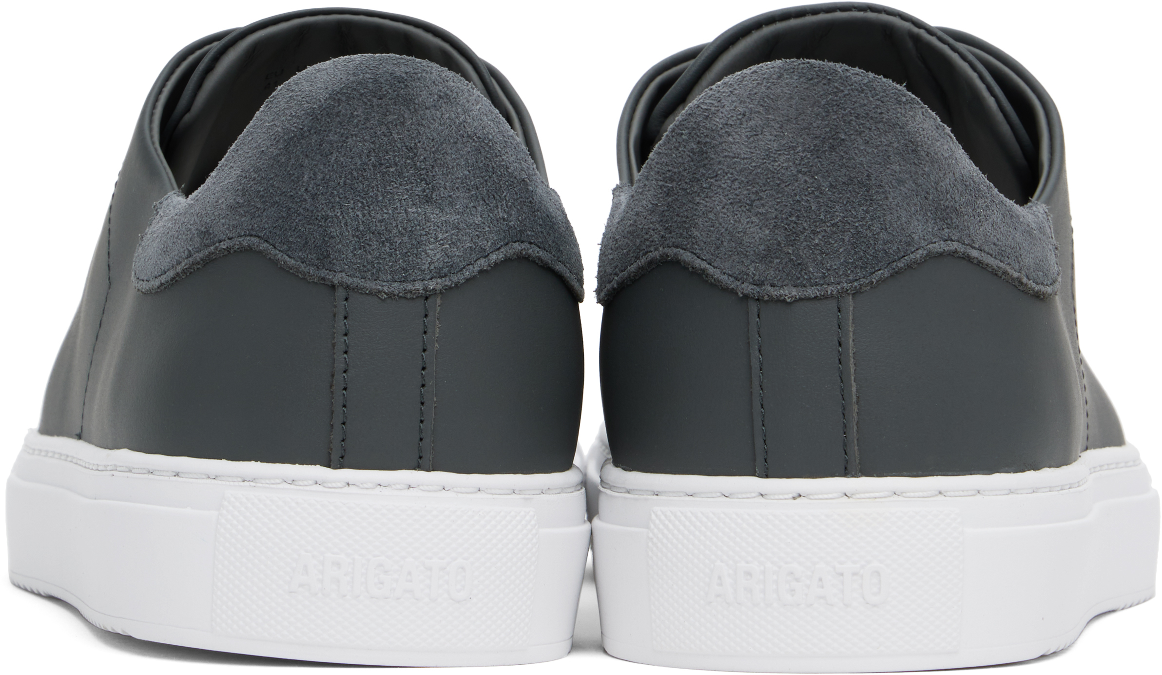 Axel Arigato Gray Clean 90 Sneakers In Dark Grey